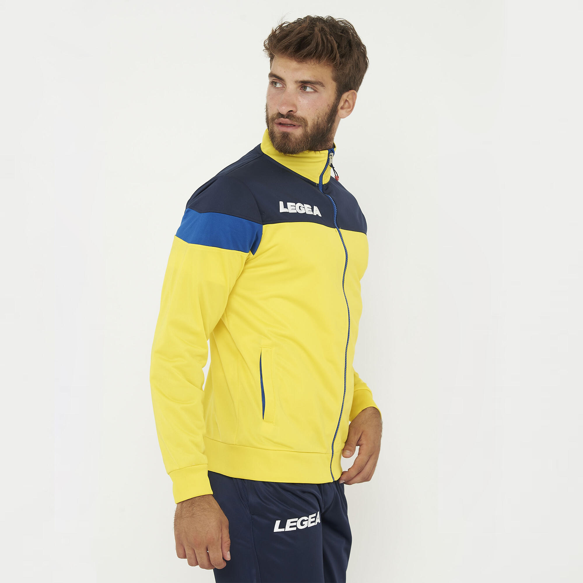 Kurtka sportowa Bolivia żółto-niebieska