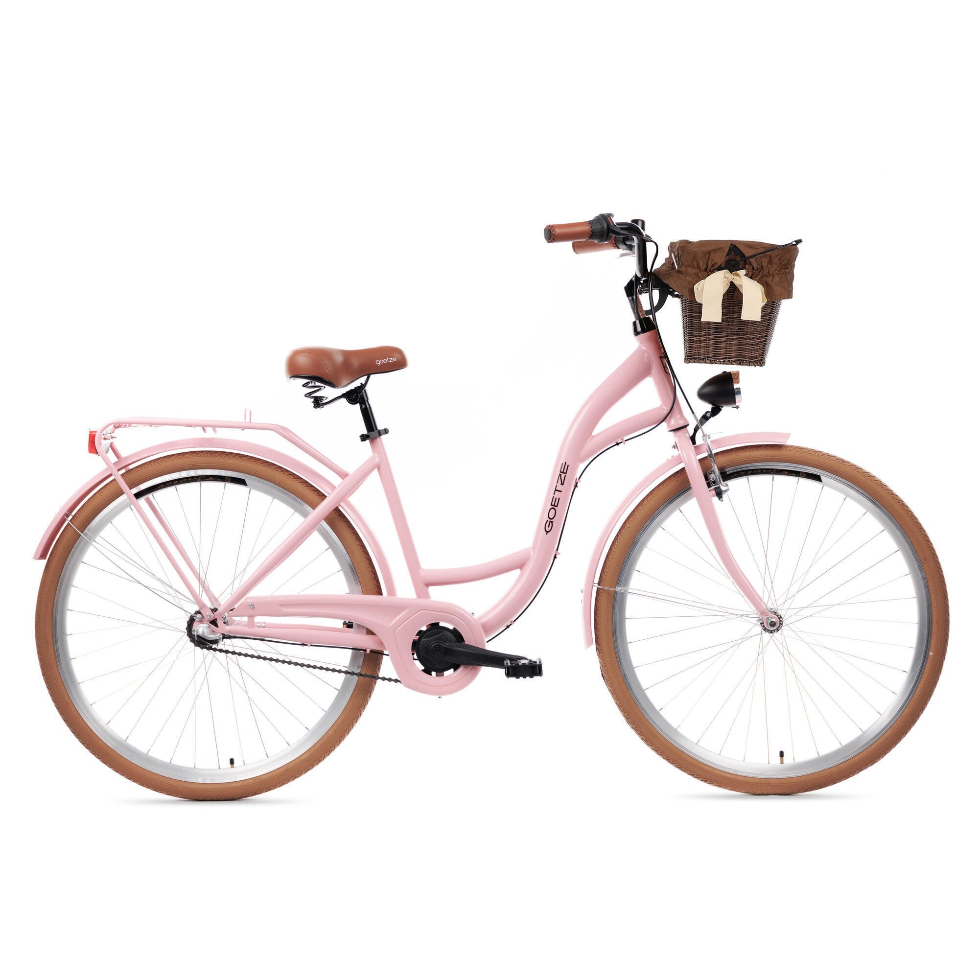 Rower miejski damski GOETZE Style 28 3B kosz