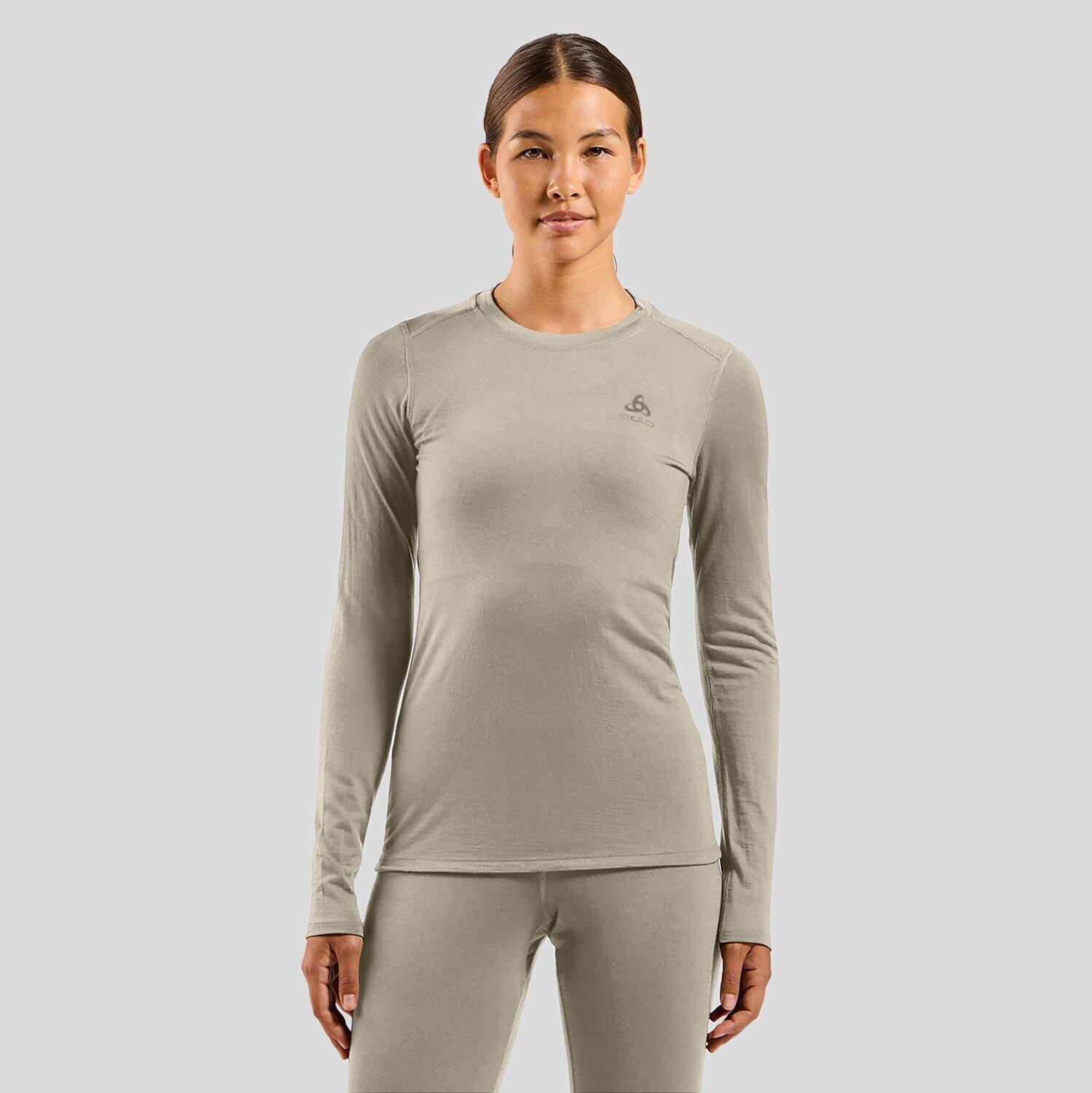 Bielizna termoaktywna z krótkim rękawem Odlo BL TOP crew neck l/s MERINO 160