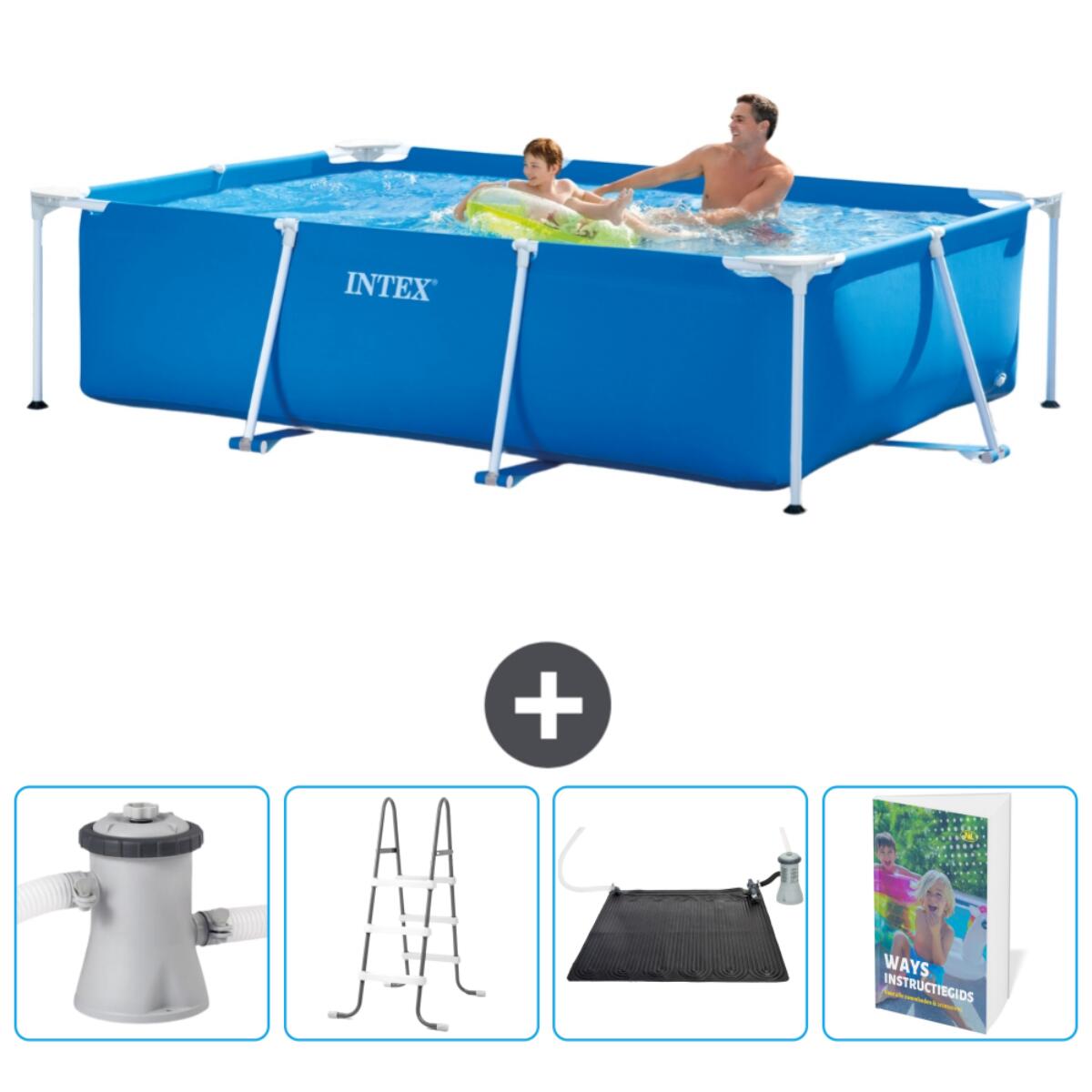 Basen prostokątny Intex 260x160x65 cm z akcesoriami