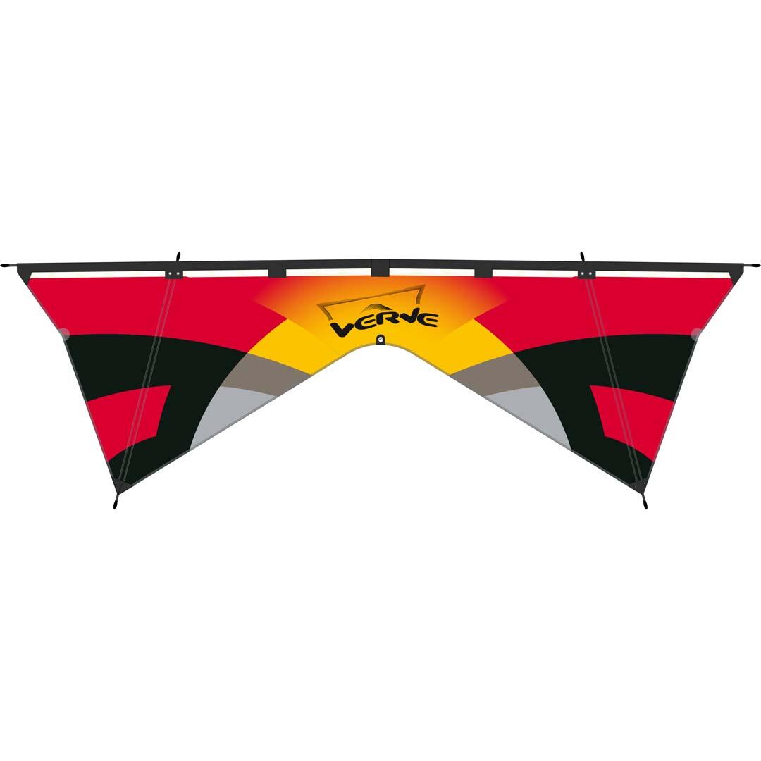 Latawiec akrobacyjny HQ Verve Blaze R2F 119394 Czerwony 252 x 83 cm
