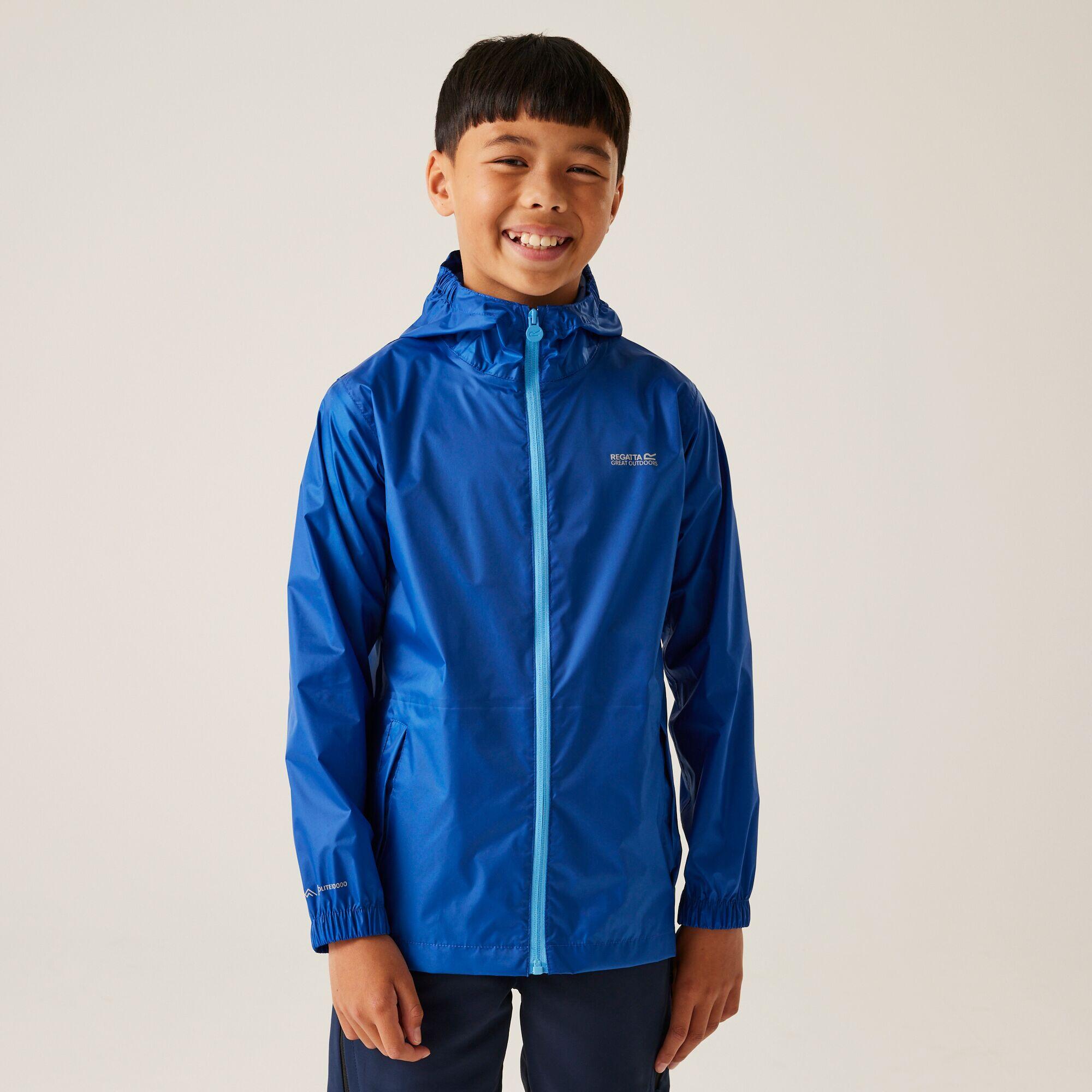 Kurtka trekkingowa dziecięca Pack It Jacket III kieszonkowa