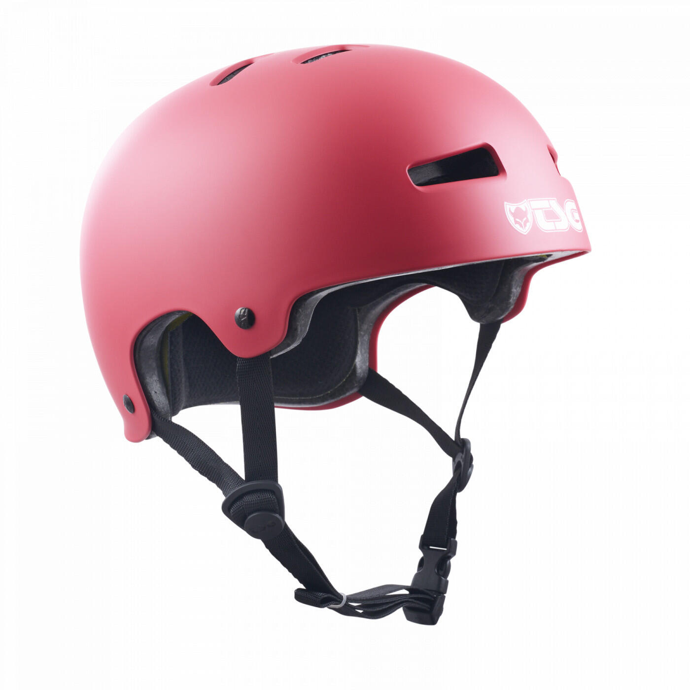 Kask ochronny Evolution Solid Color Satin Gentle Red