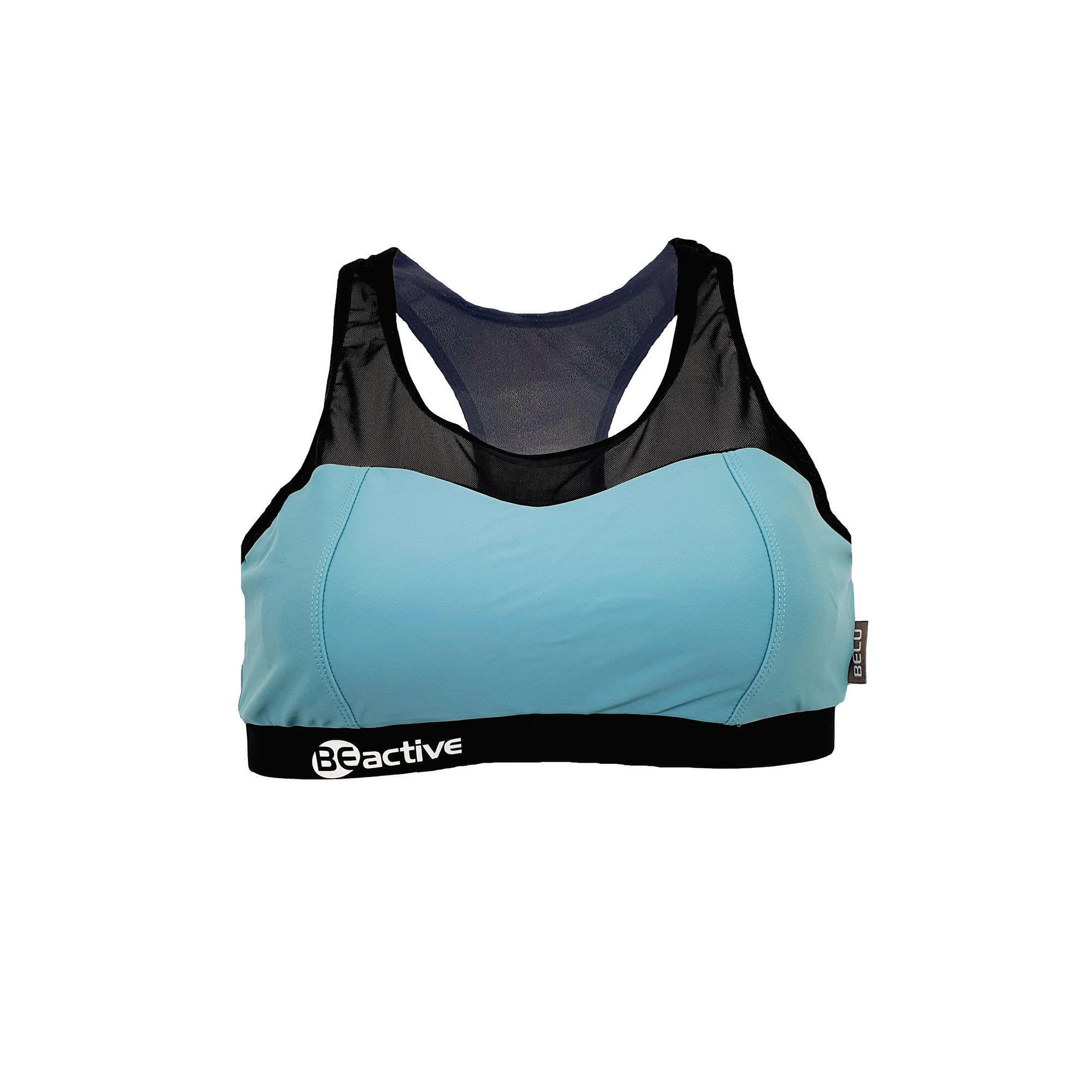 Góra od bikini Beco Beactive | Miseczka C | Miętowy zielony/czarny