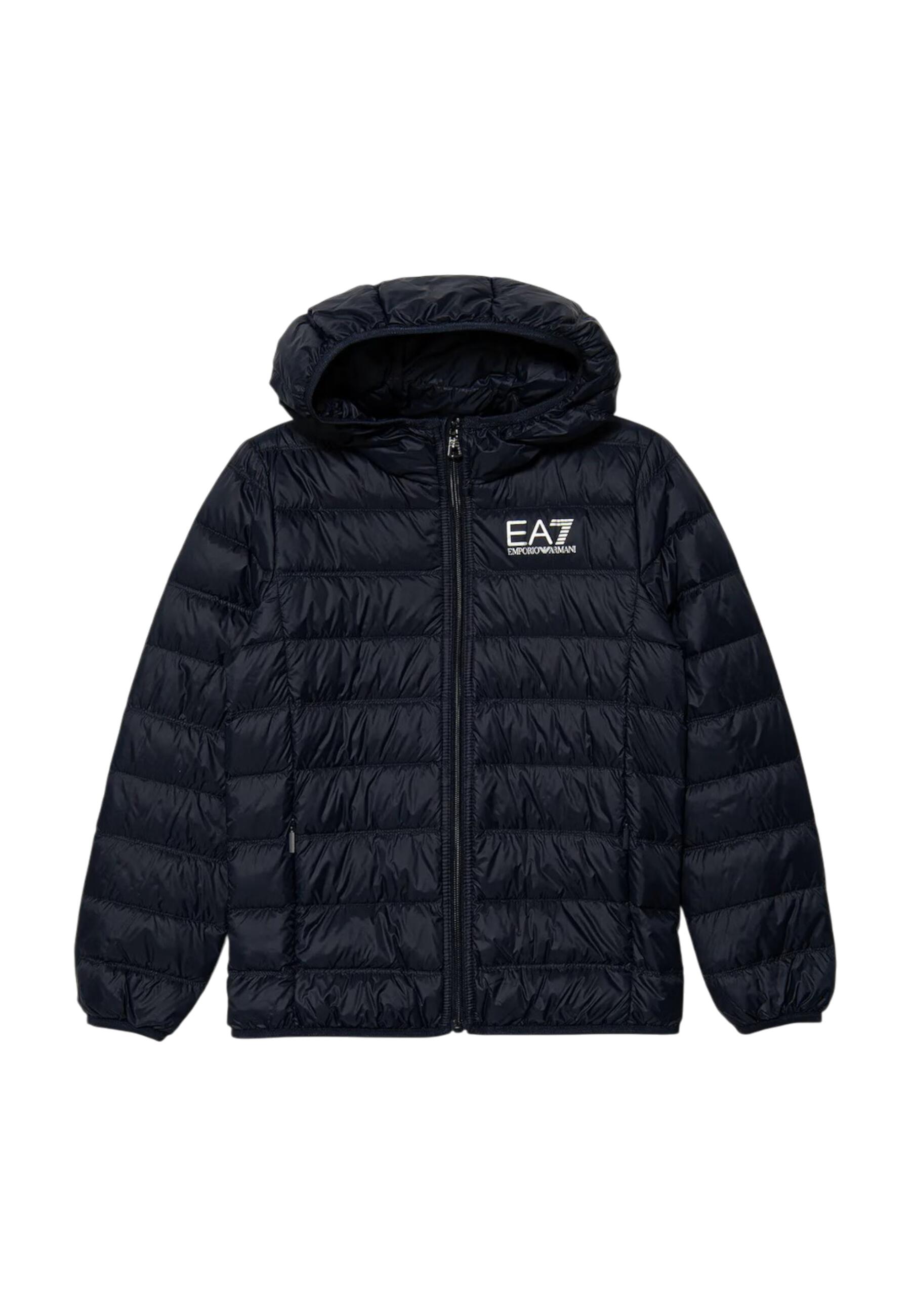 Kurtka pikowana chłopięce Emporio Armani czarny