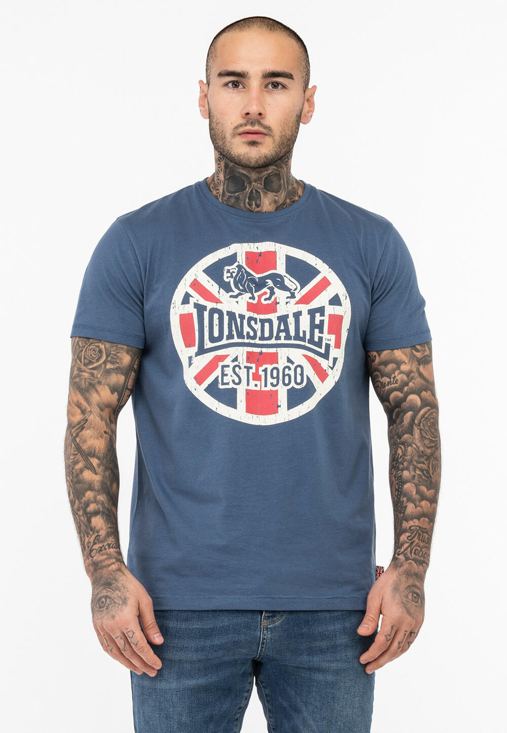 T-shirt regularny Lonsdale Lunklet