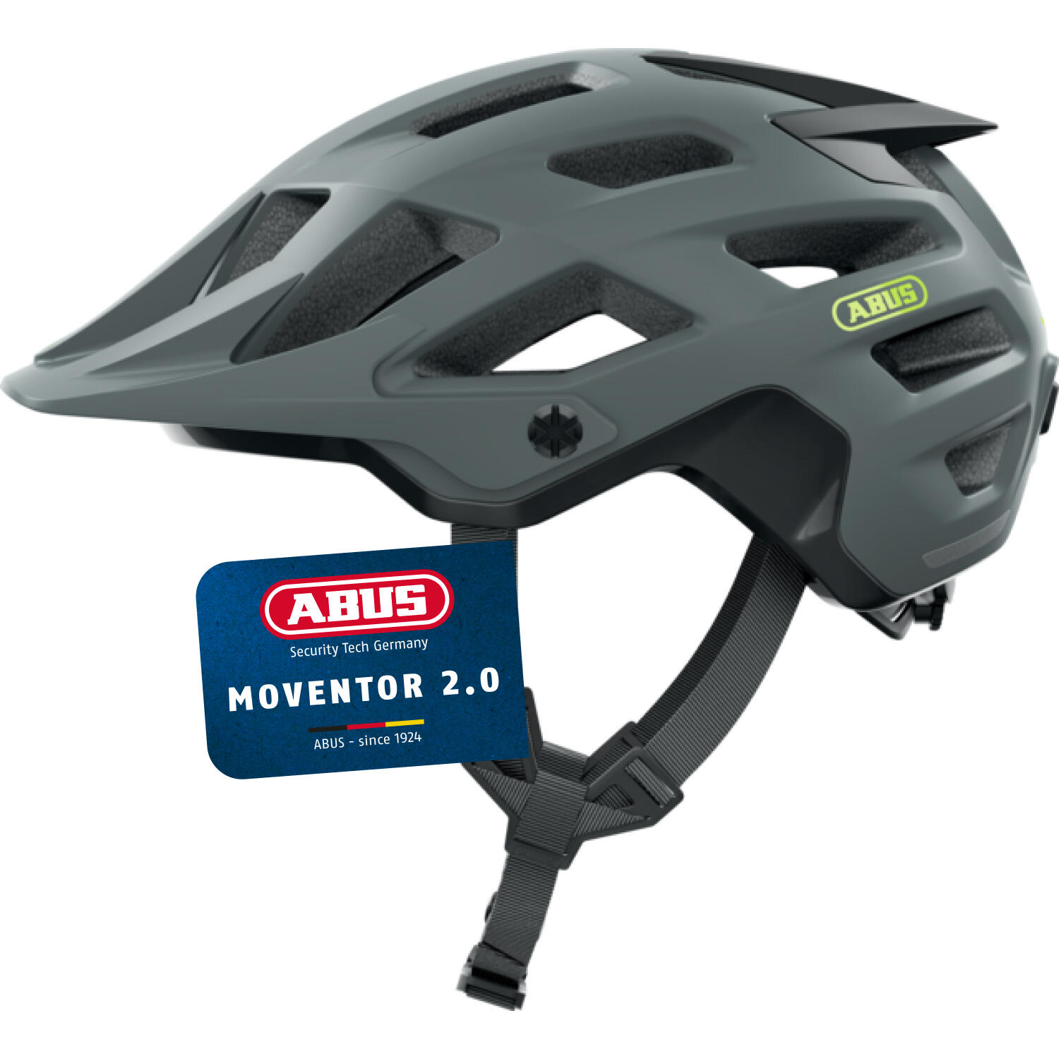 Kask rowerowy MTB „Moventor 2.0”  szary