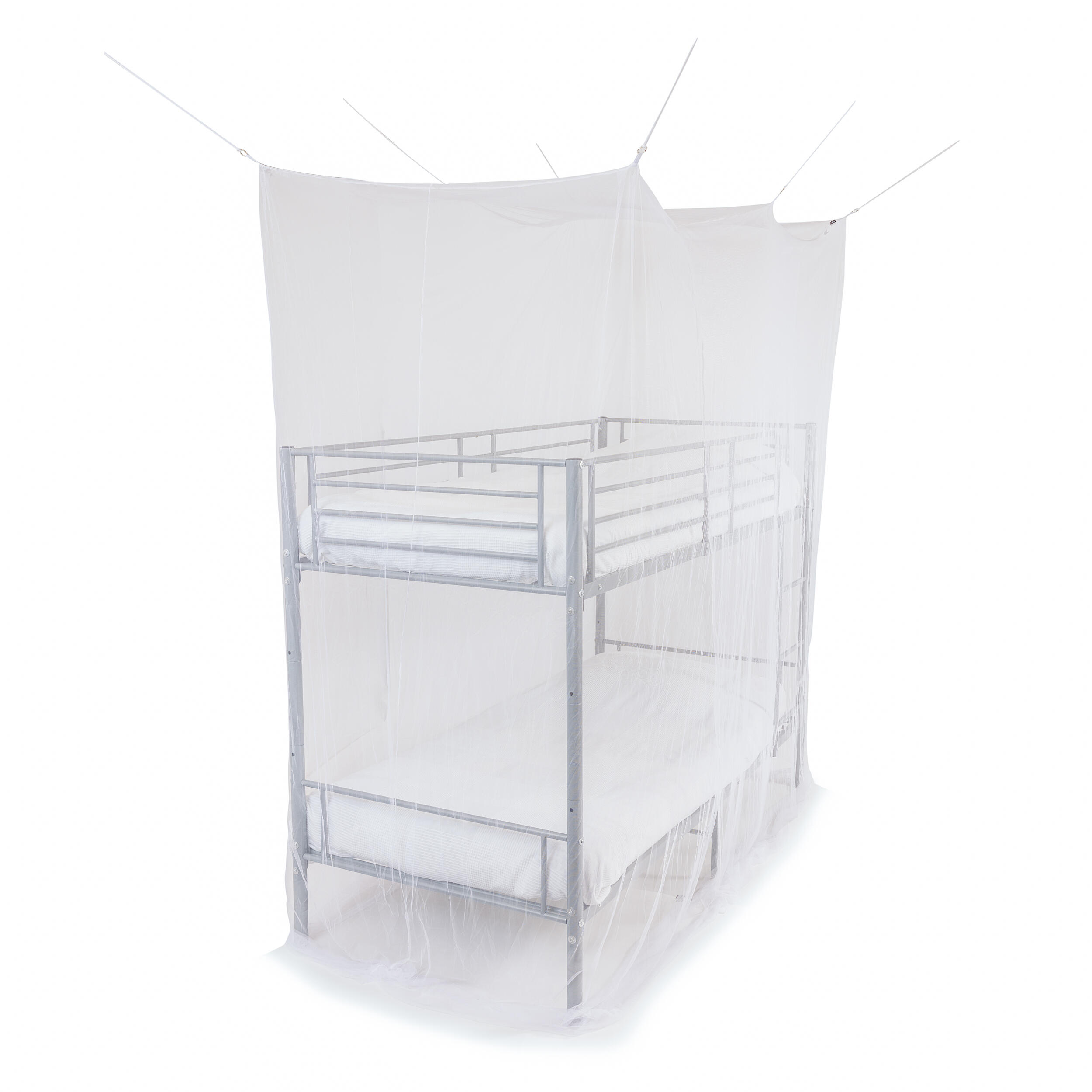 Moskitiera Deconet STACK - D200x S100x W270cm BIAŁA - łóżko piętrowe/antresola