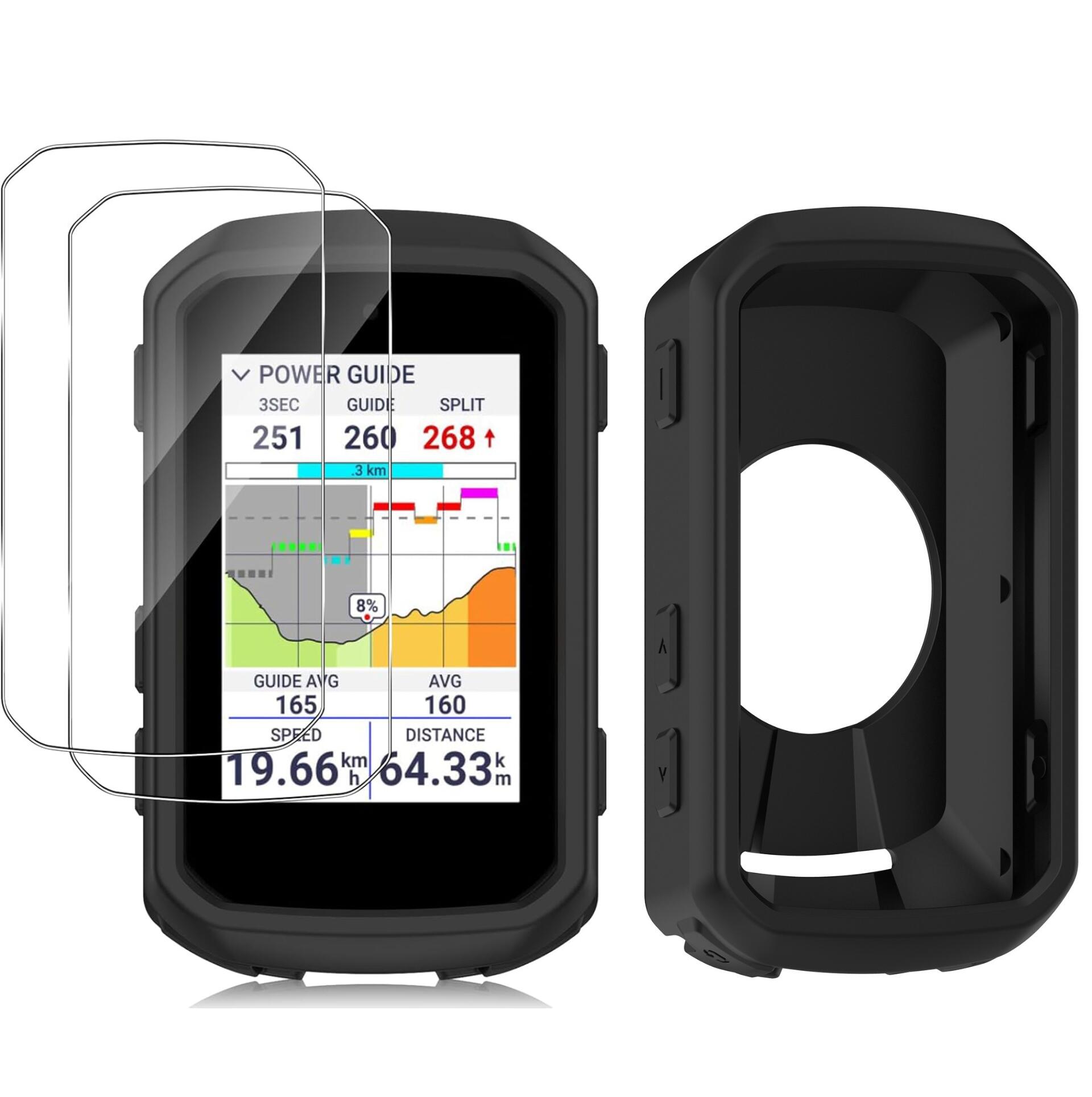 Zestaw ochronny – etui + 2 × szkło 9H – Garmin Edge 850 / 550