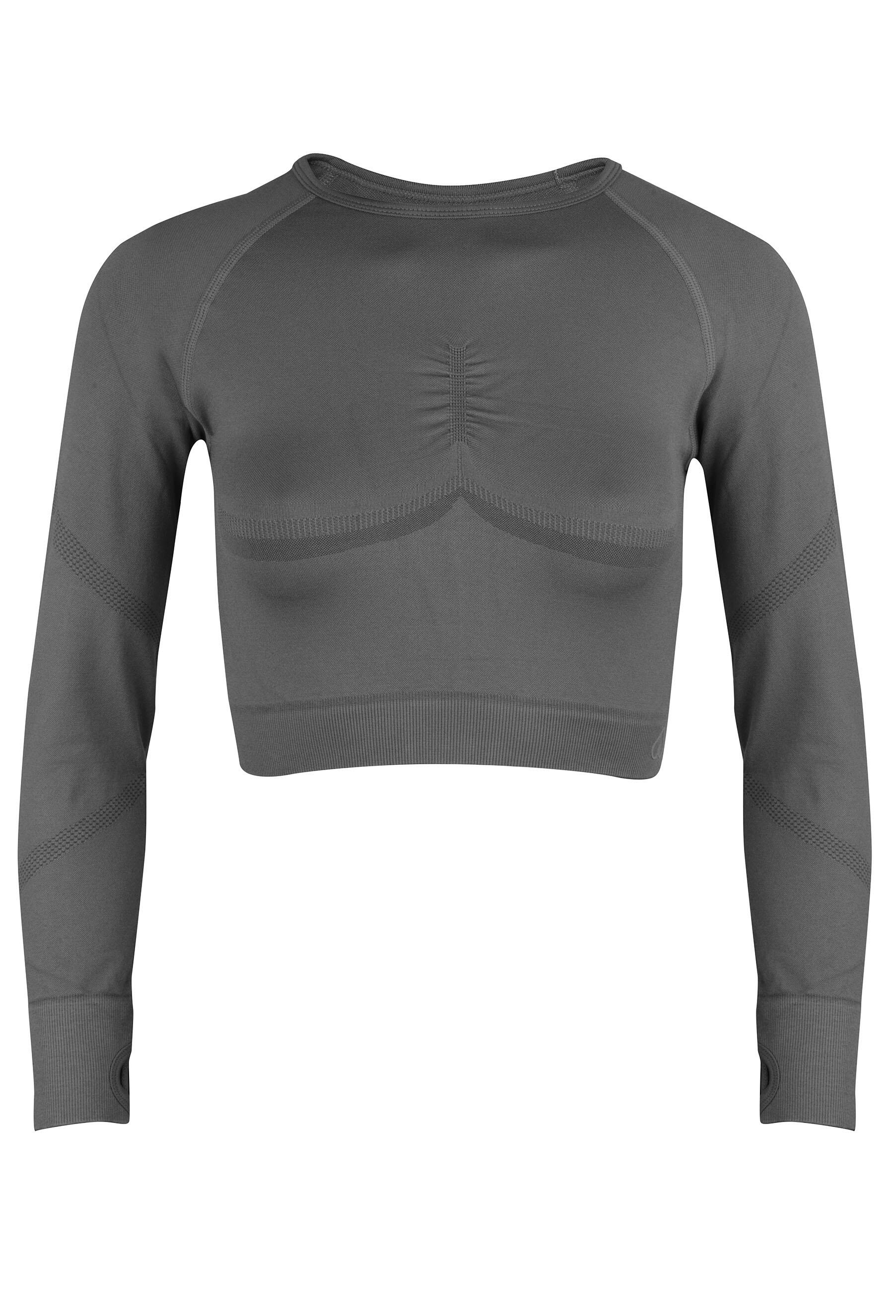 Longsleeve fitness damski Beshaped Power Up! bezszwowy