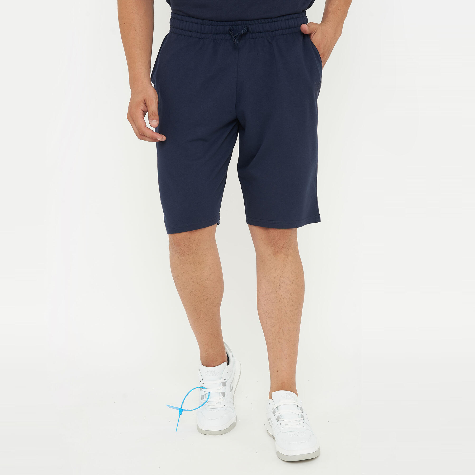 Shorty fitness F 9 męskie niebieskie