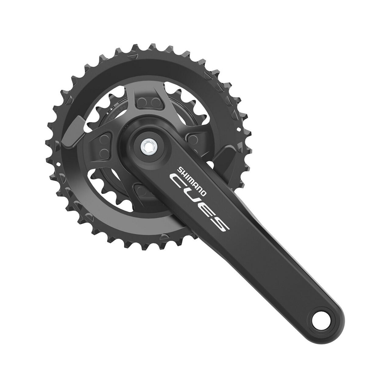 Podwójny mechanizm korbowy Shimano Cues FC-U4010-2B 9/10/11V