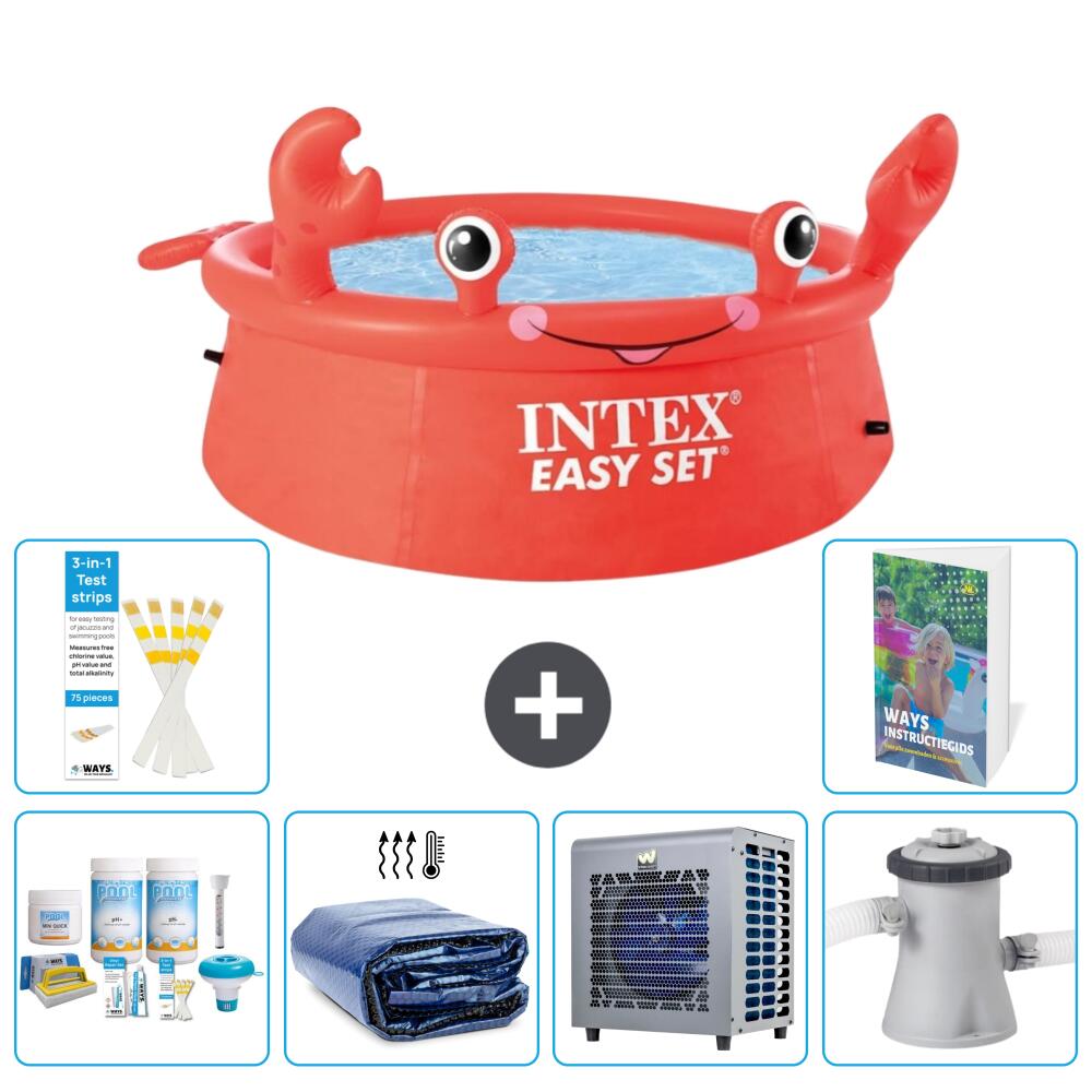 INTEX Basen Easy Set Okrągły - Krab - 183x51 cm - 7-częściowy S128