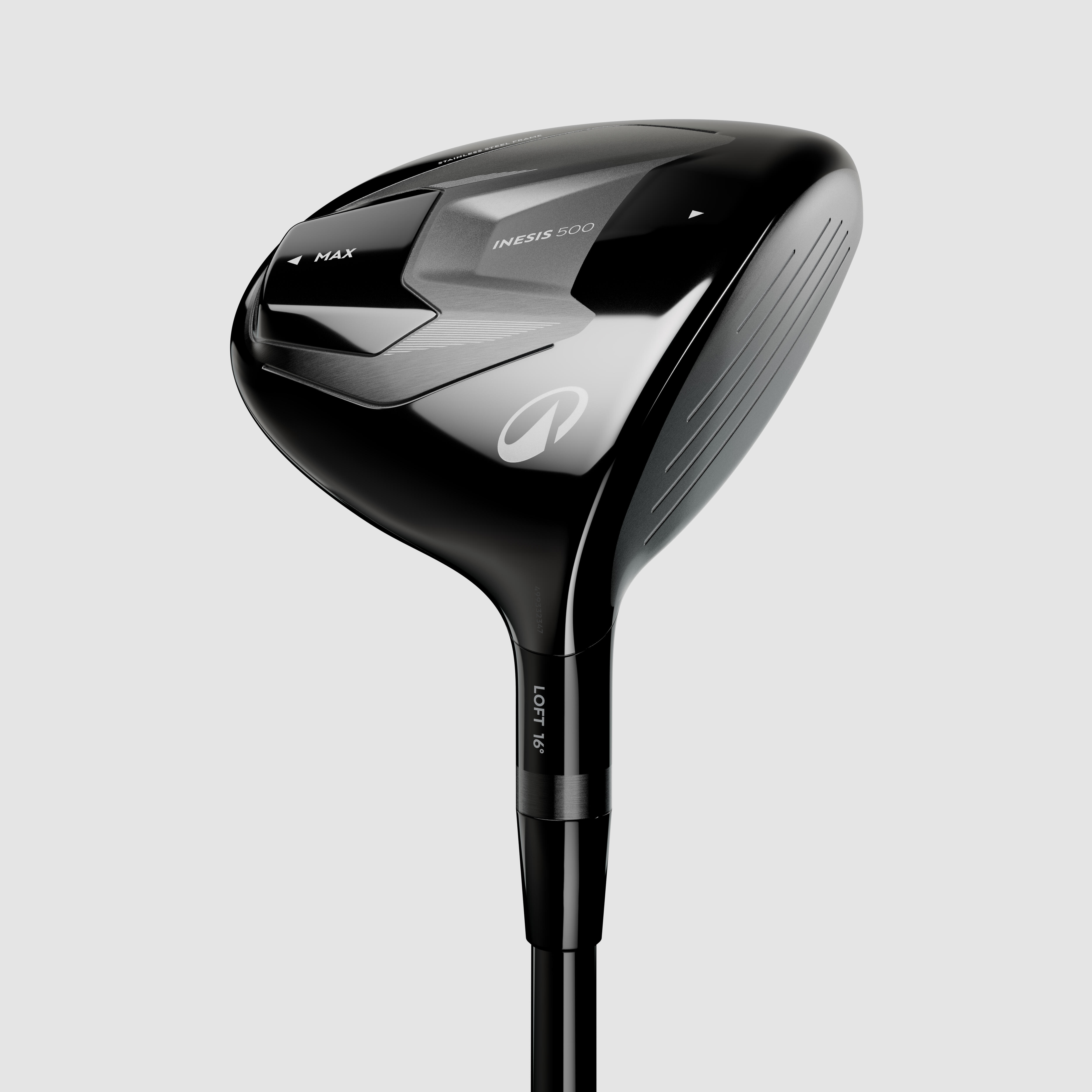Kij golfowy wood 3 Inesis Max 500 regular średni swing dla praworęcznych