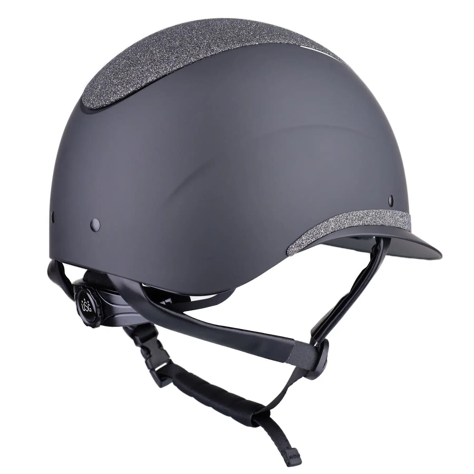 Kask jeździecki USG Comfort Sparkle