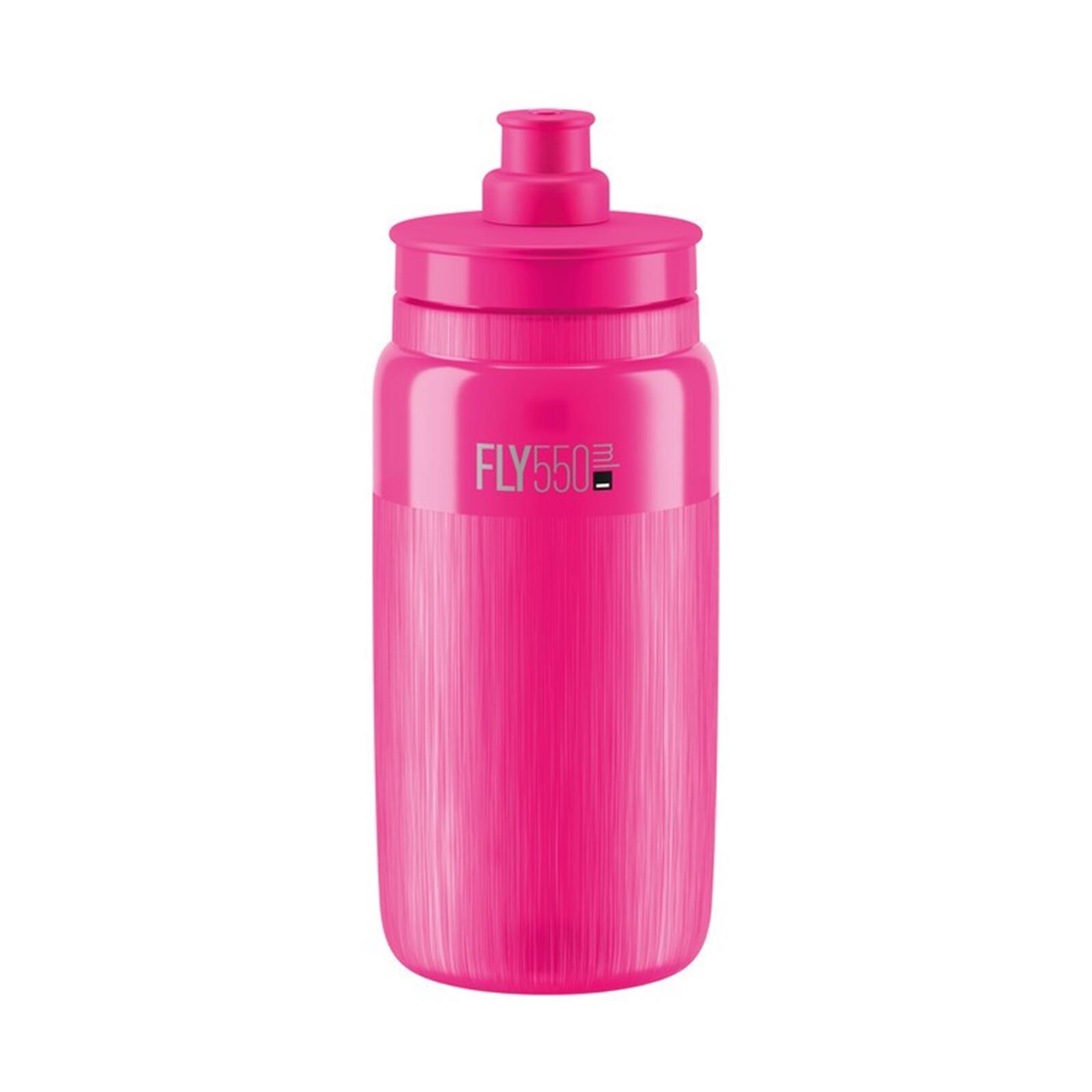 Elite FLY TEX butelka 550 ml przezroczysto-różowa