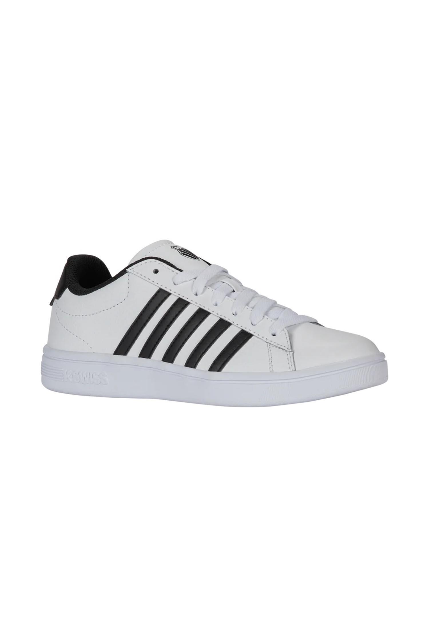 Męskie sneakersy K-Swiss COURT TIEBREAK II WHITE/BLACK/WHITE-M (04413-191-M)