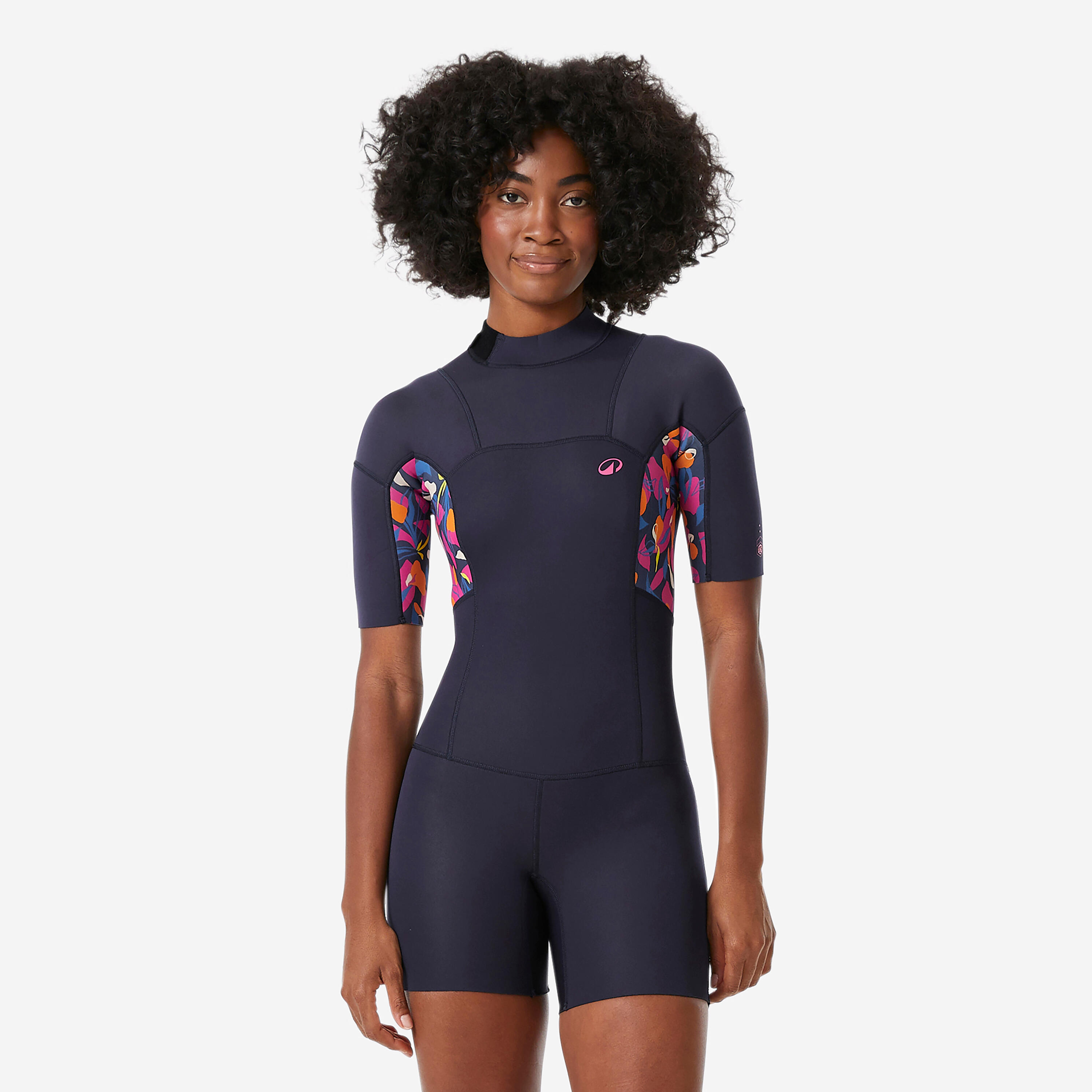 Krótka pianka surfingowa damska Decathlon 500 neopren 1,5 mm