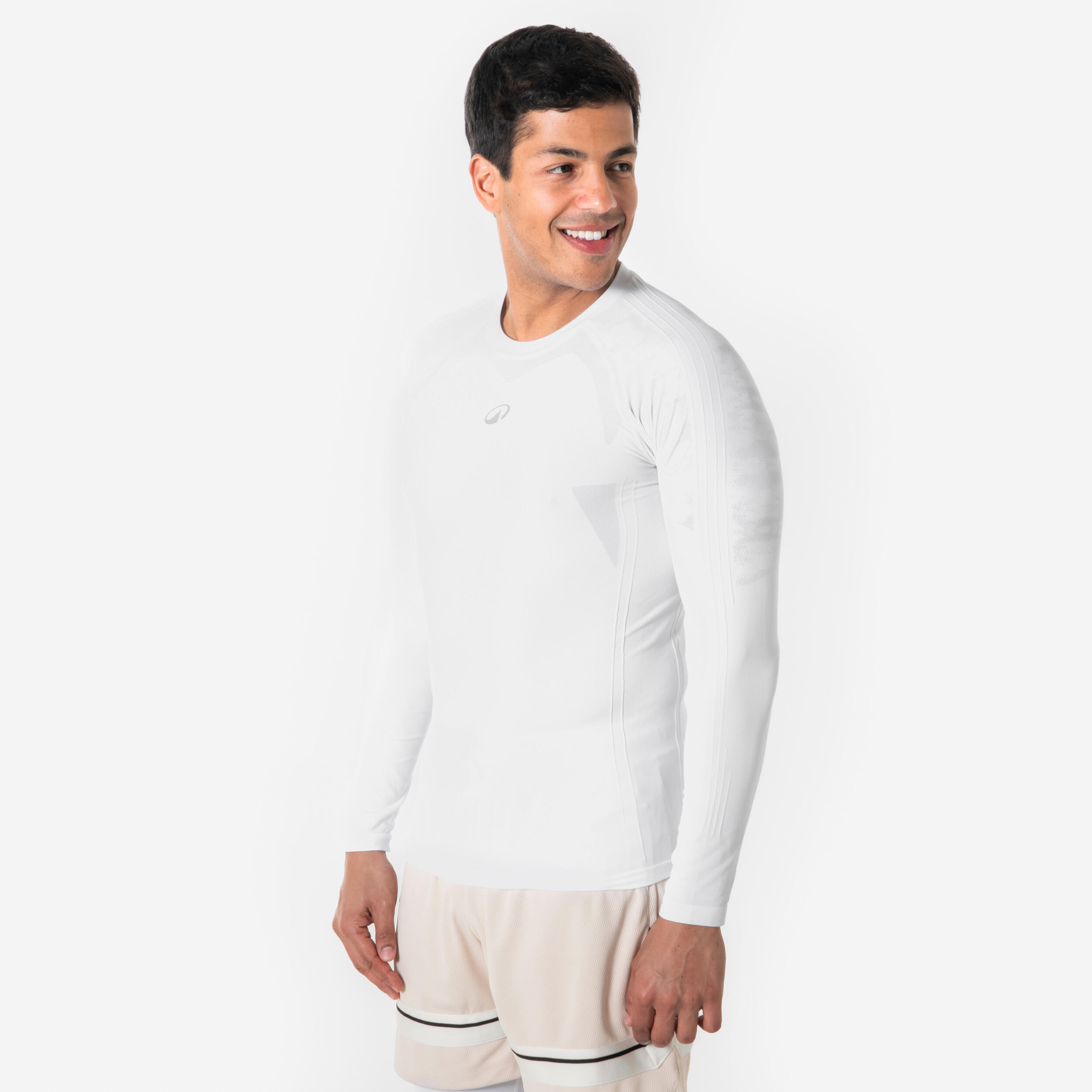 Podkoszulek do koszykówki długi rękaw unisex NBA Tarmak 900 bez szwów