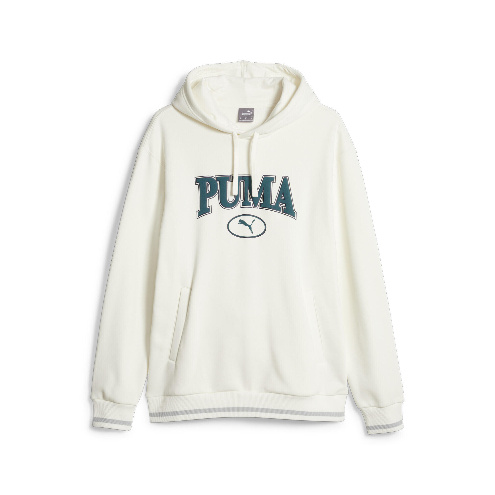 Hoodie PUMA SQUAD Mężczyzn PUMA Biała Ciepła