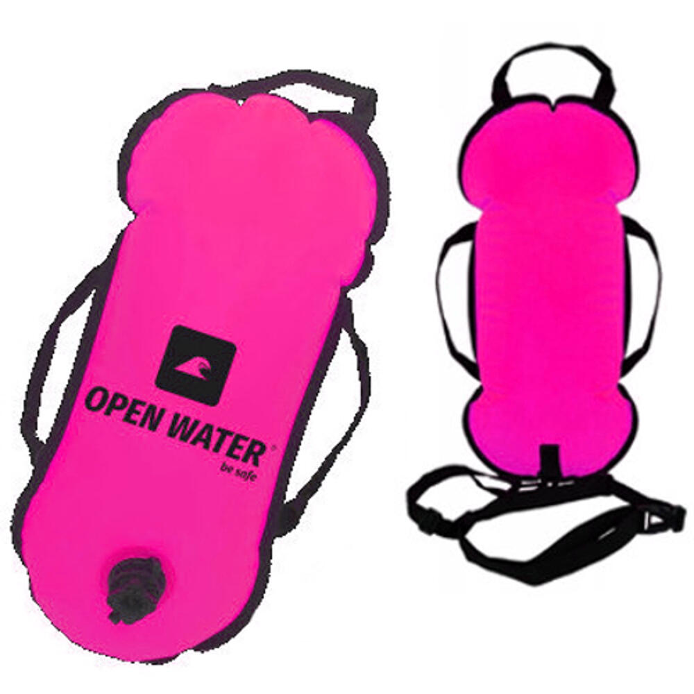 Dmuchana bojka do pływania OpenWater z uchwytami