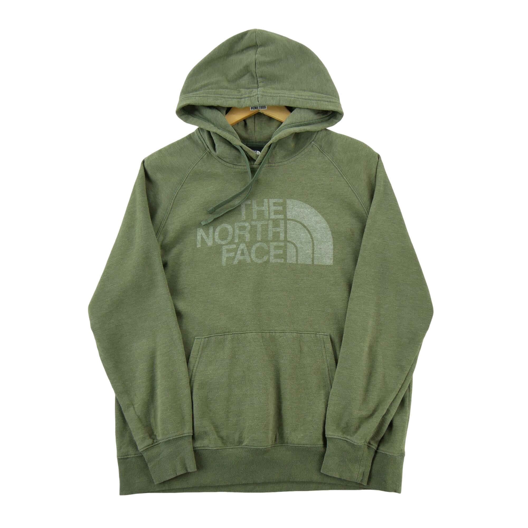 Second life - Bluza z kapturem damska The North Face khaki - Stan dobry