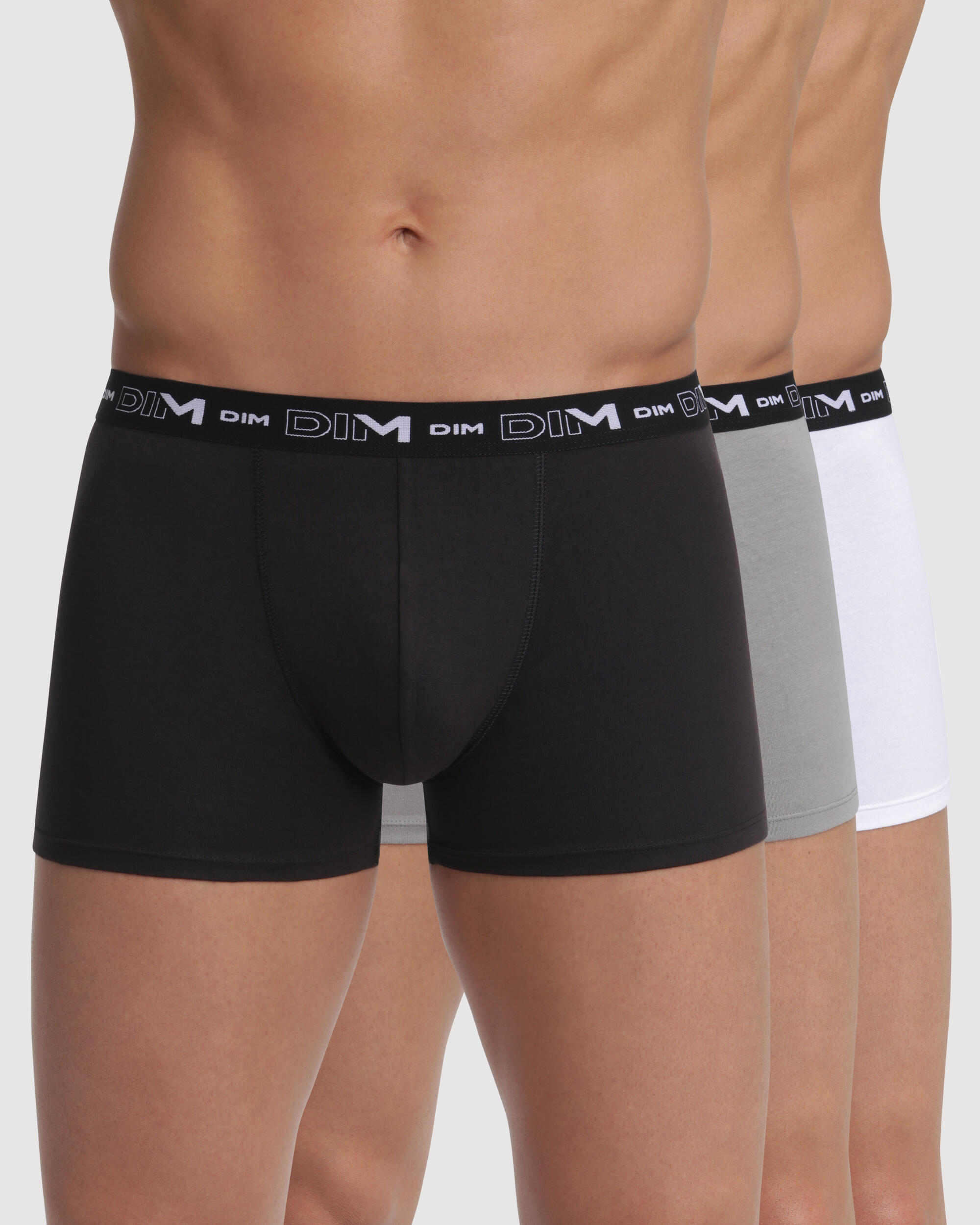 Zestaw 3 bokserów DIM Coton Stretch