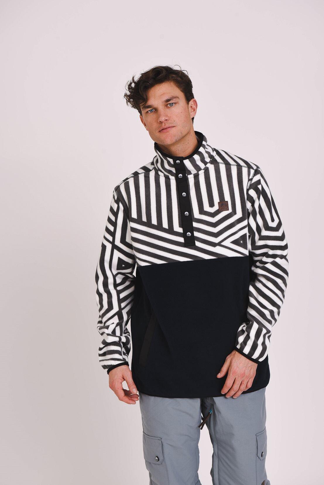 Bluza polarowa Fall Line w kolorze czarnym