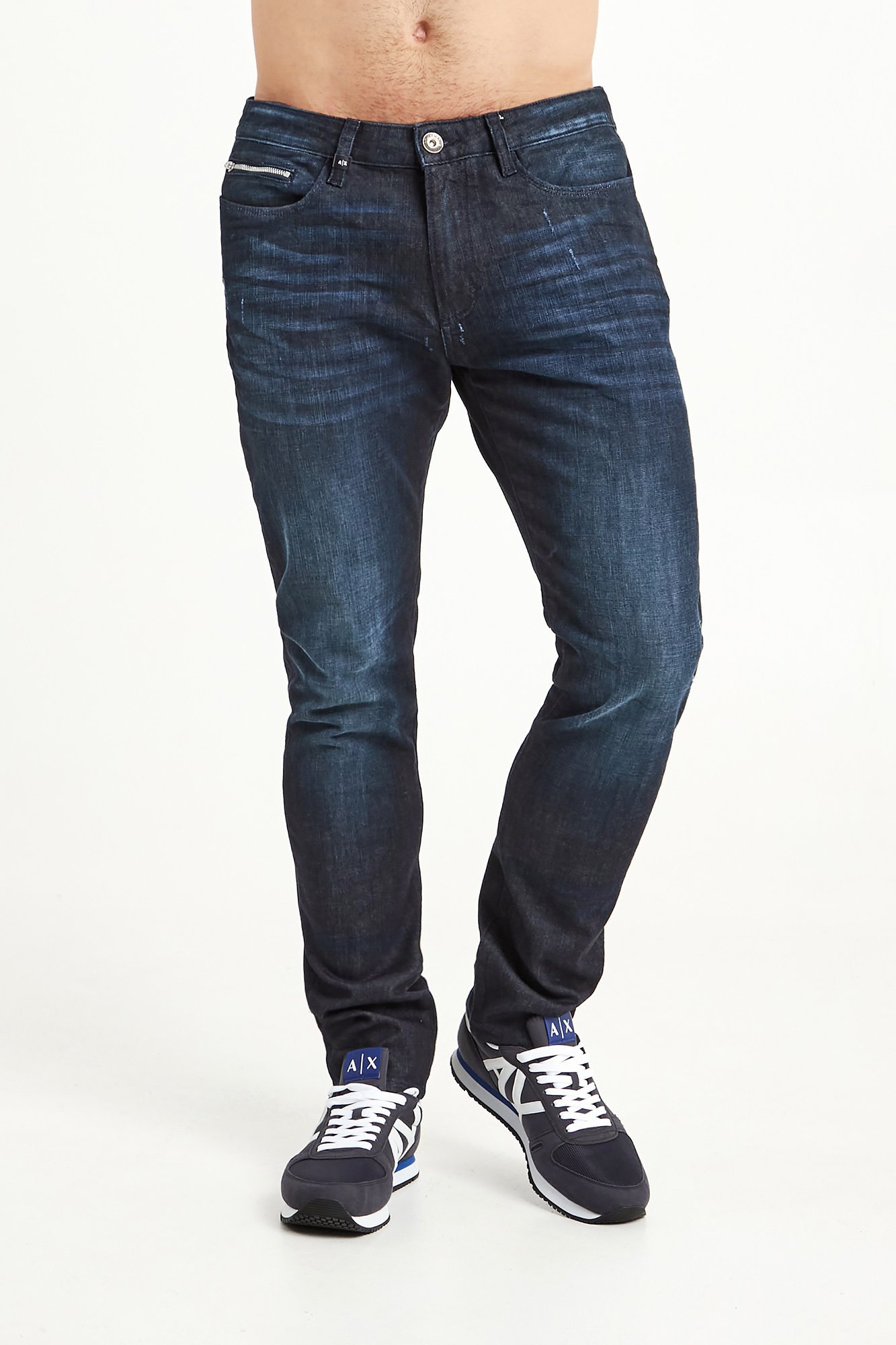 JEANSY TAPERED ARMANI EXCHANGE rozmiar 33