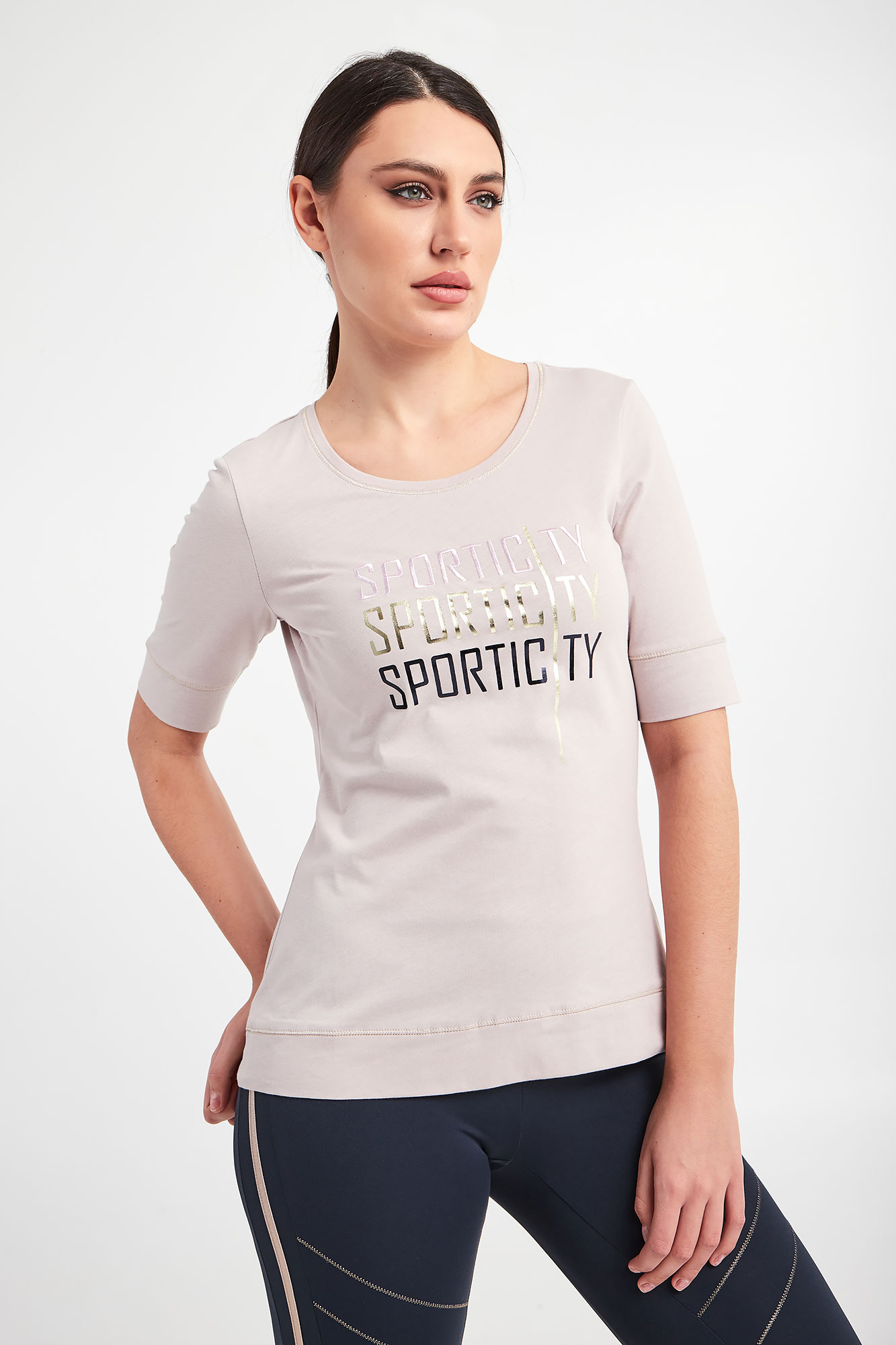 T-SHIRT LIANA SPORTALM rozmiar 40 (roz. polski 36) – 60950-178
