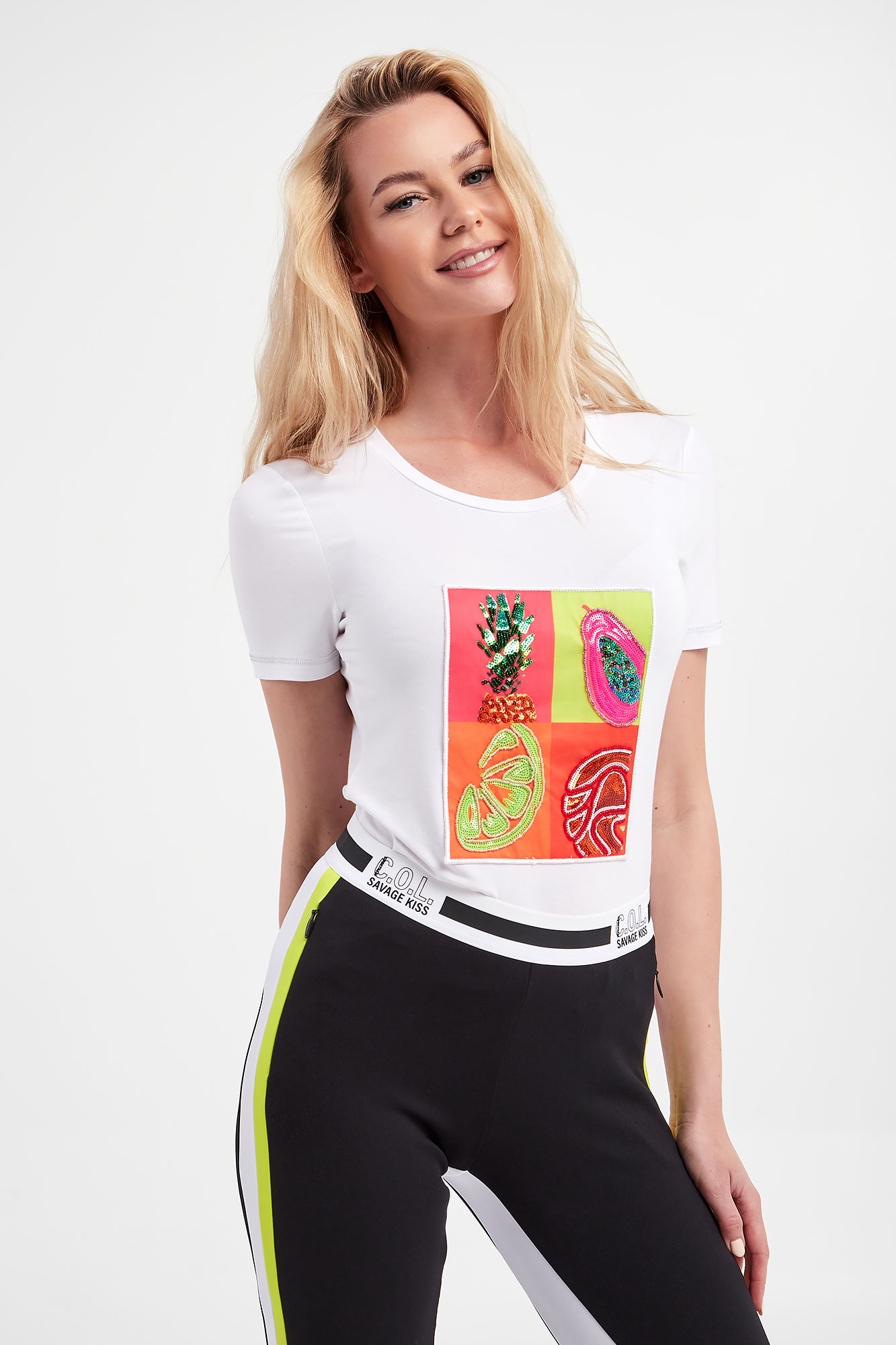T-shirt Leesha SPORTALM rozmiar 42 (roz. polski 38) – 64668-180