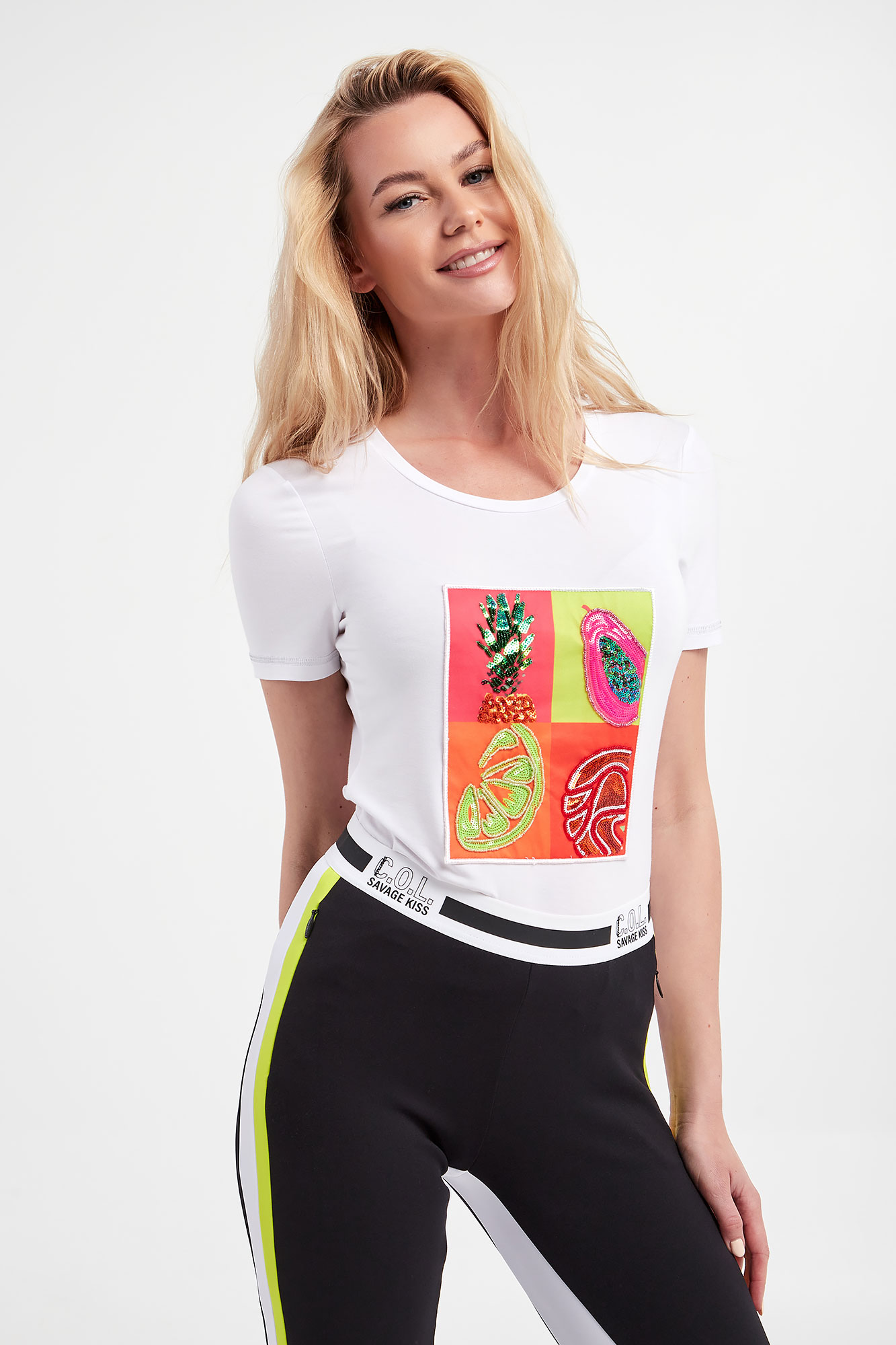 T-shirt Leesha SPORTALM rozmiar 46 (roz. polski 42) – 64668-183