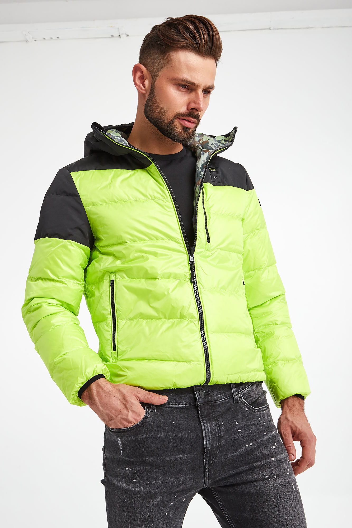 DWUSTRONNA KURTKA BLAUER rozmiar M – 60590-477