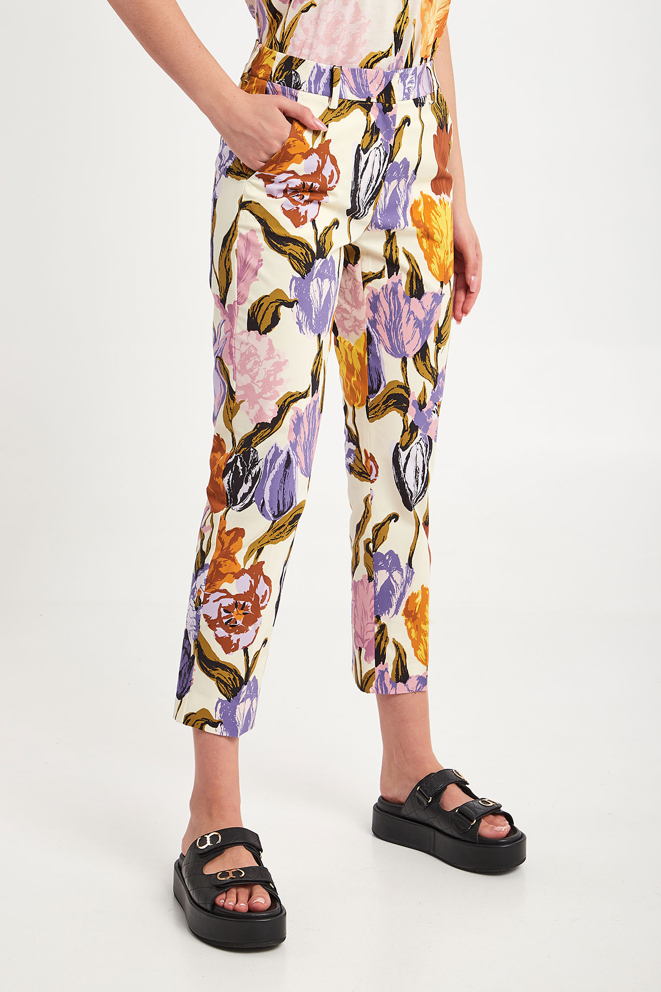 Spodnie Darling WEEKEND MAX MARA rozmiar 40 (roz. polski 36) – 63458-178