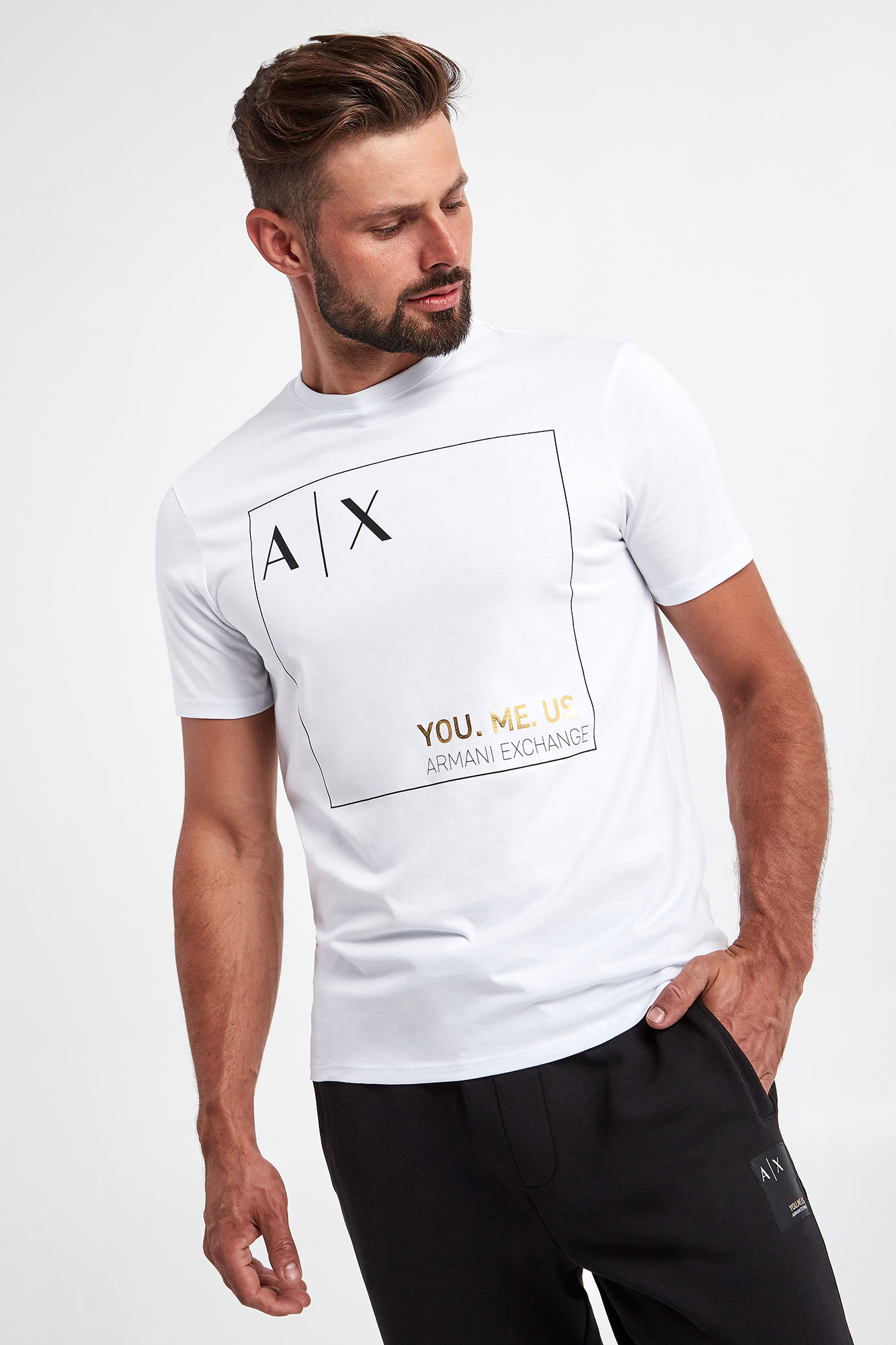 T-shirt ARMANI EXCHANGE rozmiar M – 65784-477