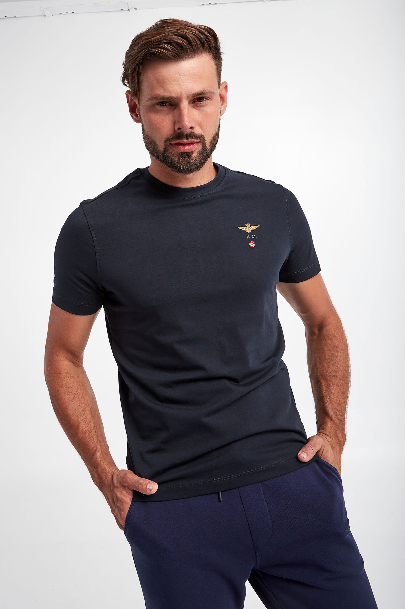 T-shirt AERONAUTICA MILITARE rozmiar M – 65936-477
