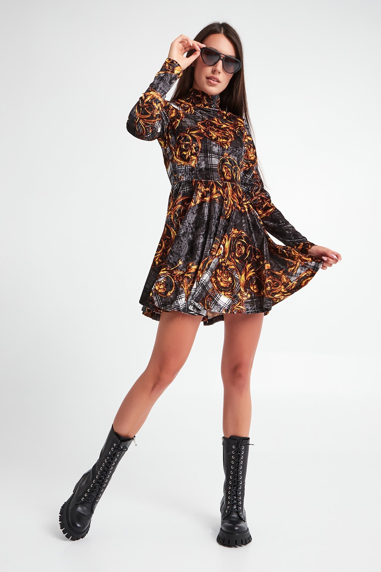 SUKIENKA VERSACE JEANS COUTURE rozmiar 44 (roz. polski 40)