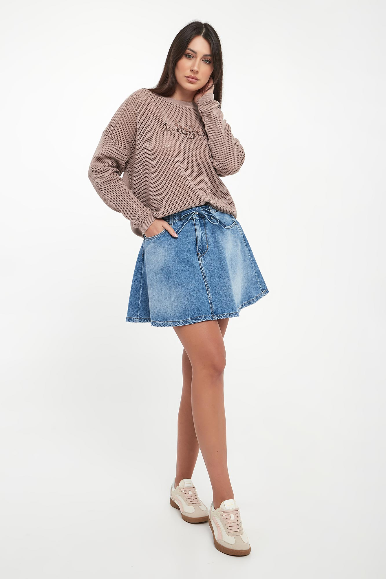 Spódnica jeansowa mini LIU JO