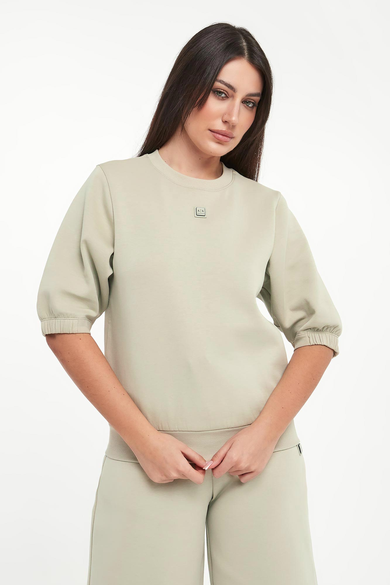Bluza damska z krótkim rękawem ARMANI EXCHANGE