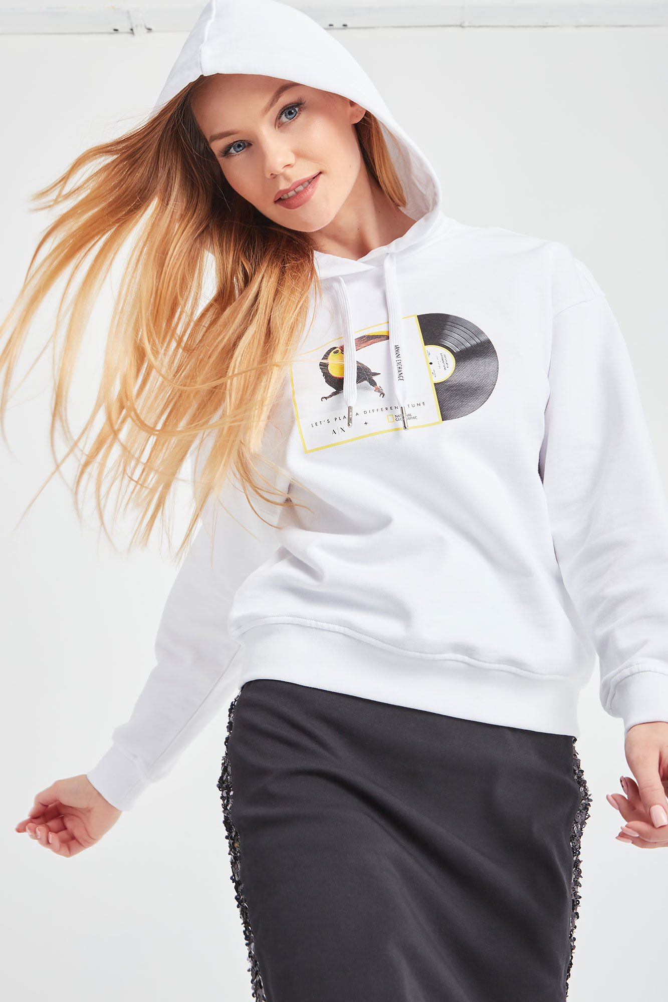 BLUZA ARMANI EXCHANGE rozmiar S