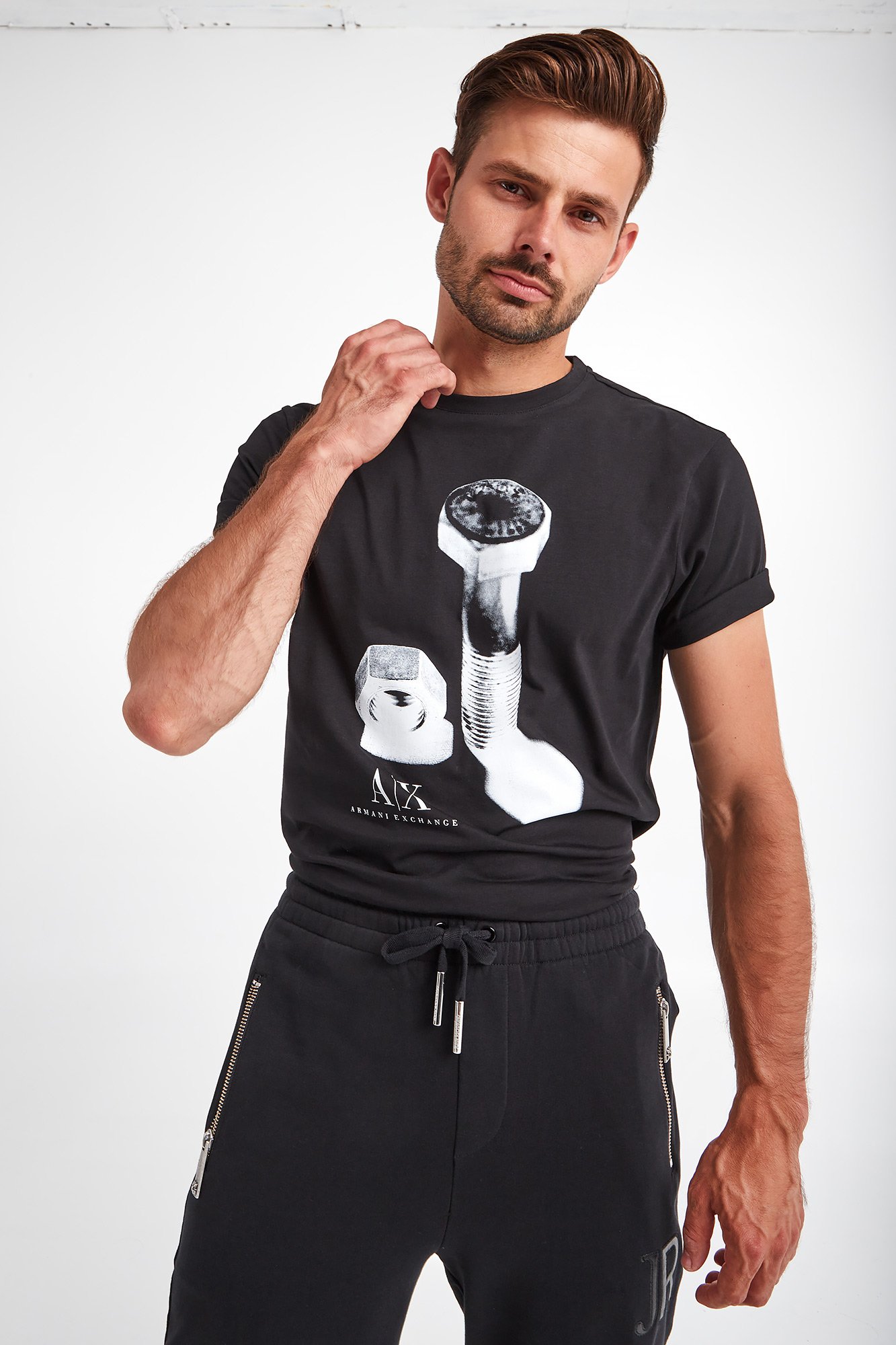 T-SHIRT ARMANI EXCHANGE rozmiar L