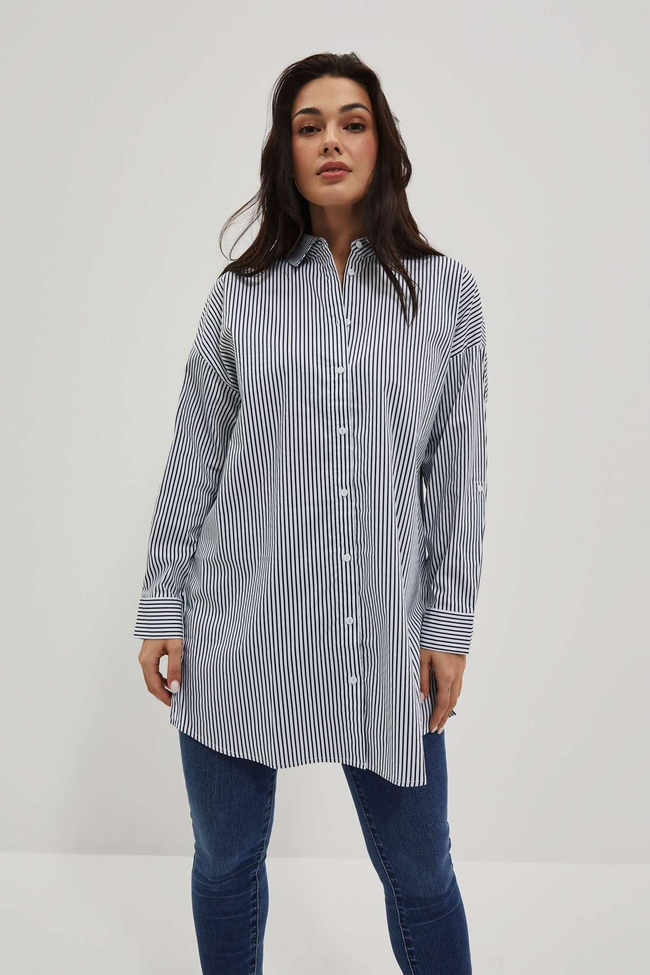 Koszula oversize w paski