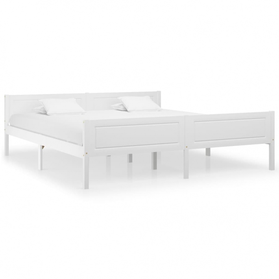 Фото - Каркас для ліжка VIDA Rama łóżka z litego drewna sosnowego, biała, 180 x 200 cm 