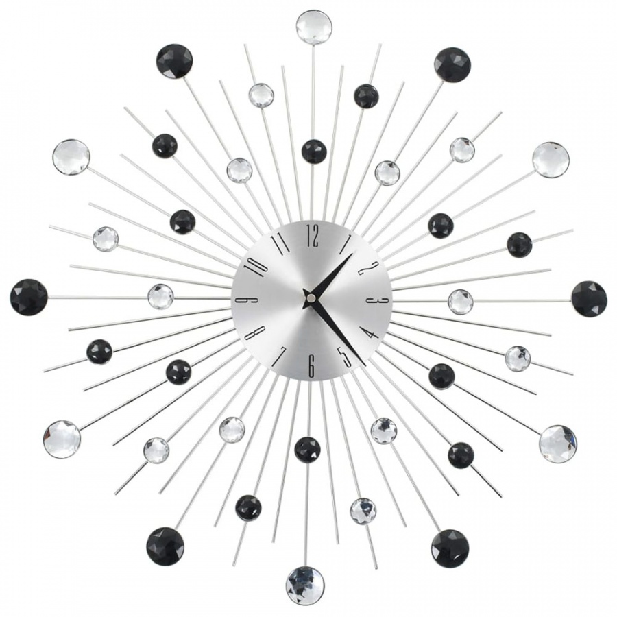 Zegar Å›cienny z mechanizmem kwarcowym nowoczesny design 50 cm