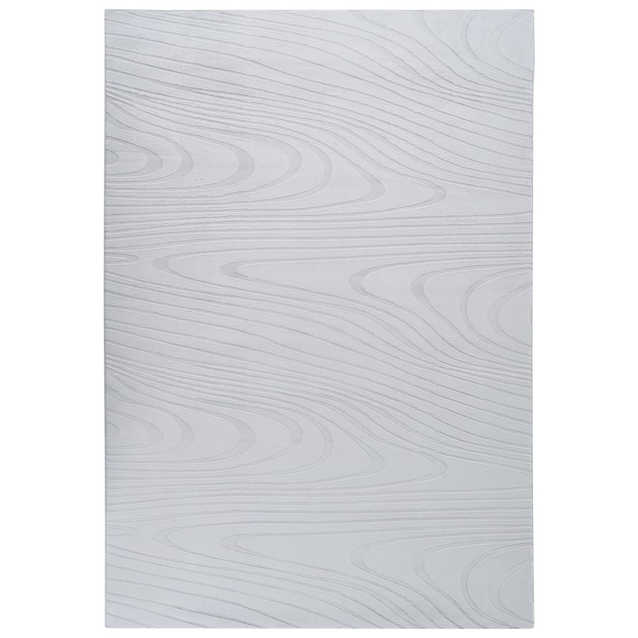 Dywan ze sztucznego futra ONTAKE Jasnoszary 160 x 230 cm
