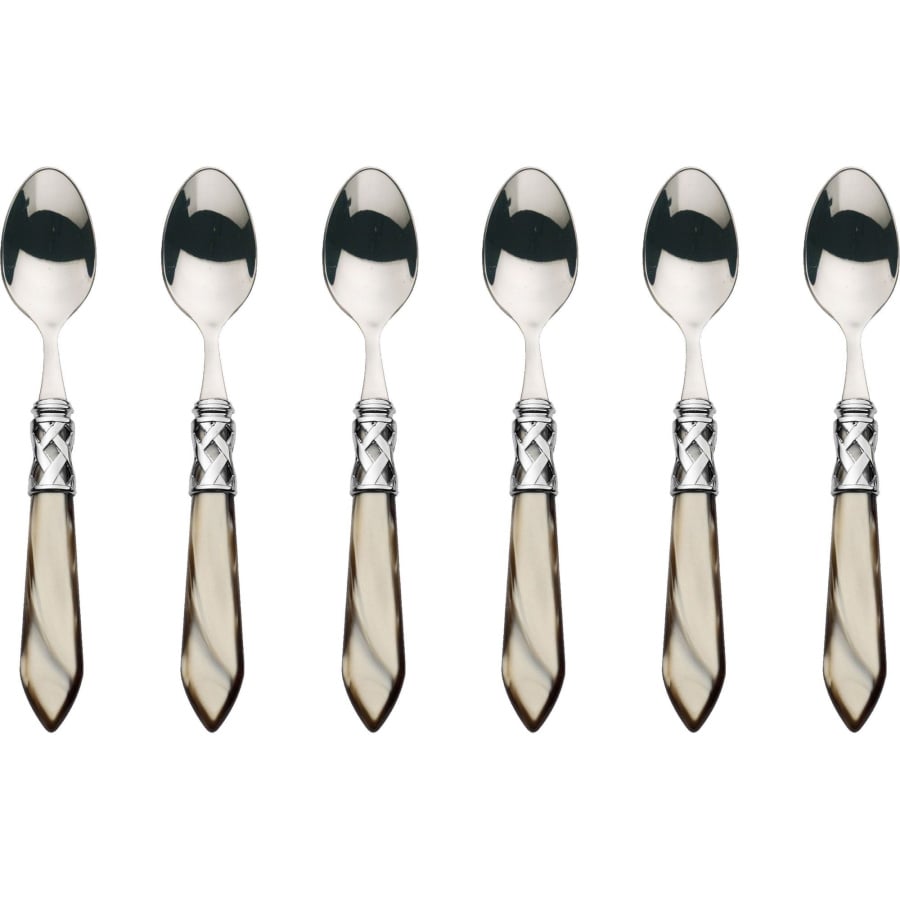 Zdjęcia - Łyżka Bugatti Aladdin onyx - 6 łyżeczek do espresso ALCOM-N4208 