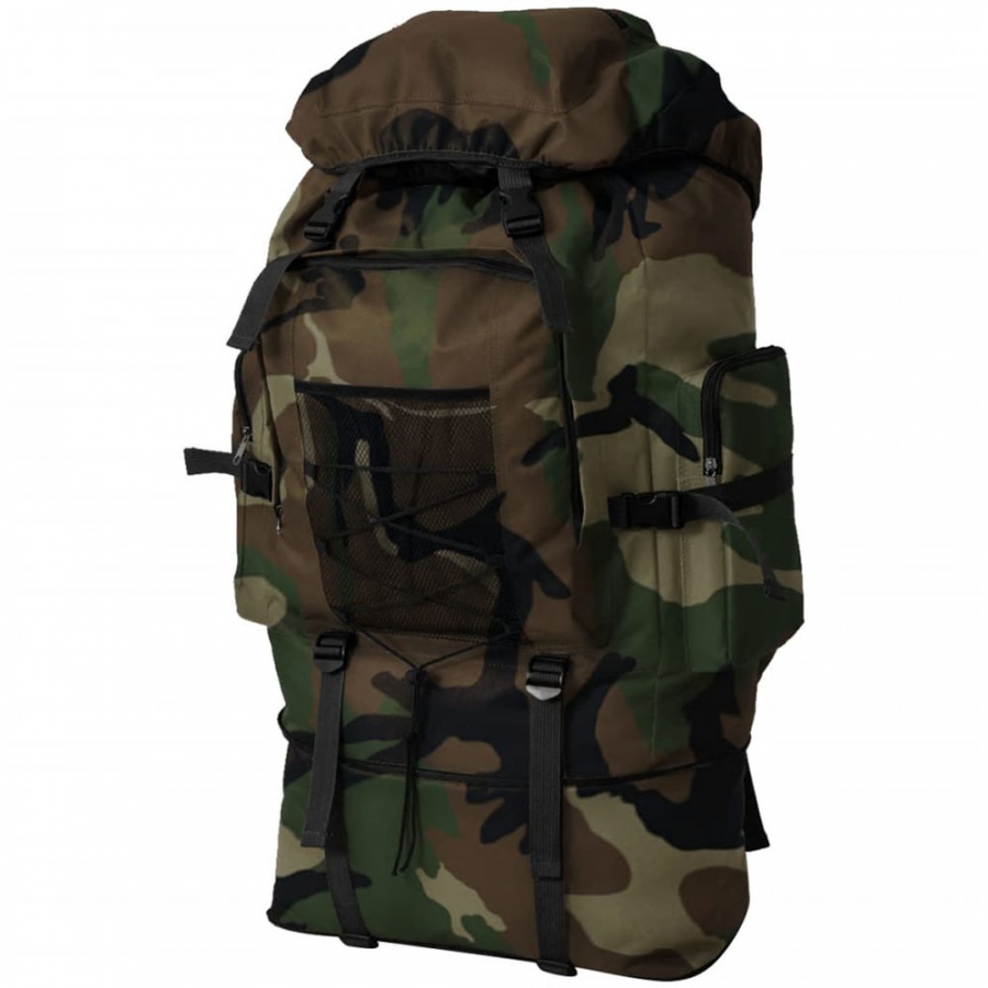 Zdjęcia - Zestaw piknikowy VIDA Plecak XXL w wojskowym stylu, 100 L, moro 
