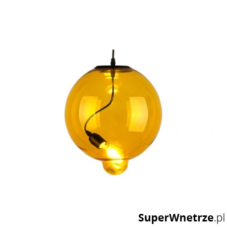 Zdjęcia - Żyrandol / lampa Modern ALTAVOLA DESIGN Lampa wisząca  Glass Bubble Yellow 