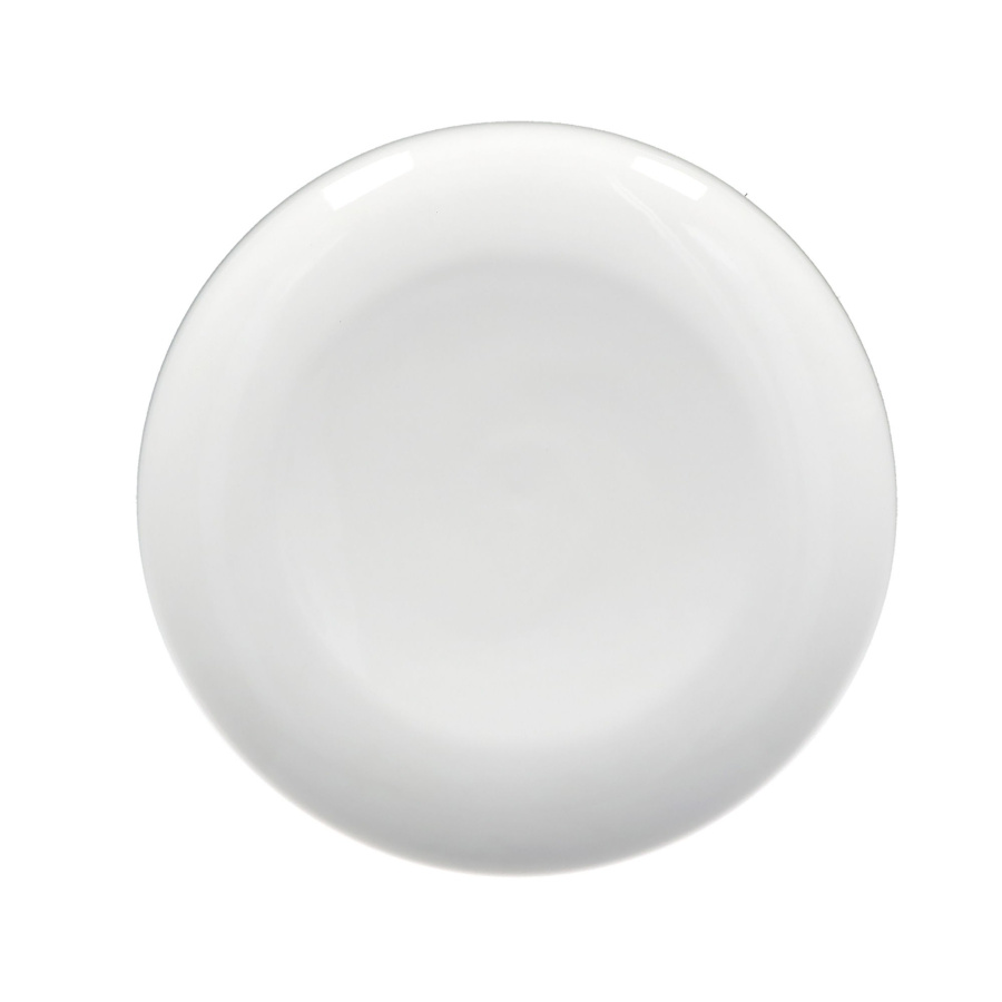 Zestaw 6 talerzy obiadowych essenziale - biały, 27 cm