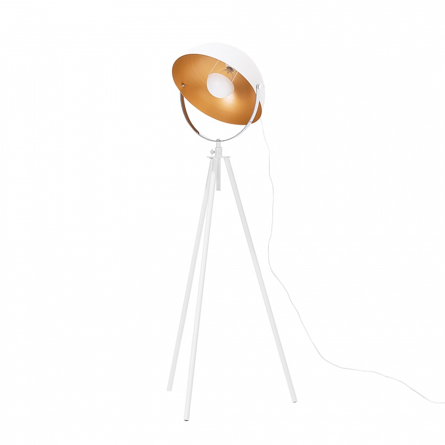 Lampa stojąca biało-złota Casellado BLmeble 1 Lampa stojąca biało-złota Casellado BLmeble